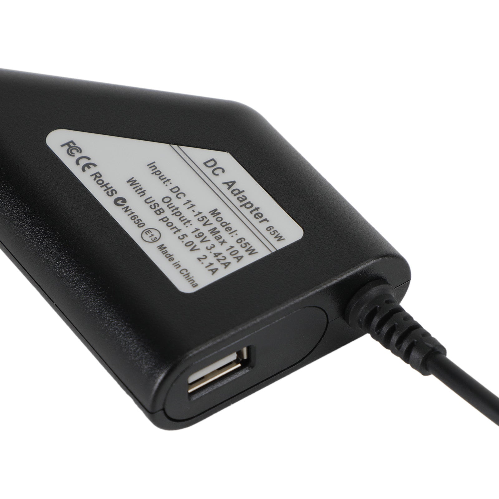 Chargeur Allume-Cigible Universel 19V 3.42A 65W 5.5x2.5mm pour Ordinateur Portable Asus Lenovo Acer Samsung
