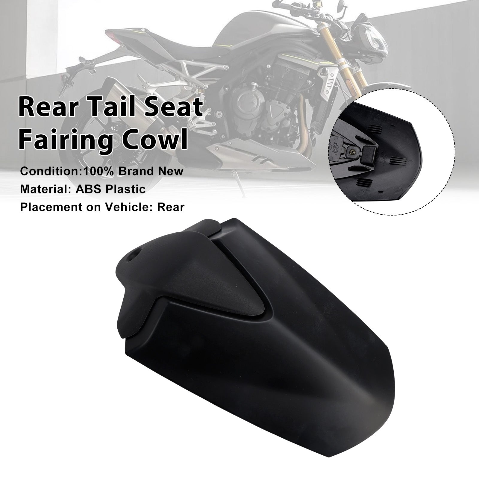 Carénage arrière de selle pour Speed Triple 1200 RS (2021-2024)