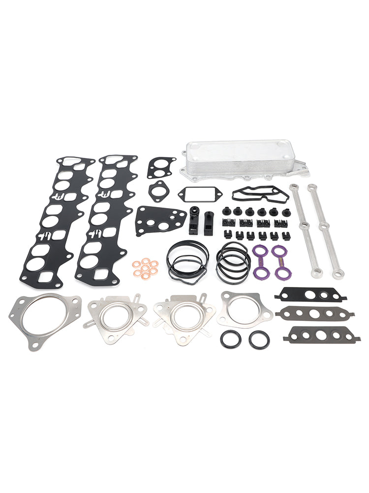 Oil Cooler Connecting Rods Gasket Pour Mercedes OM642 V6 E-Class W211