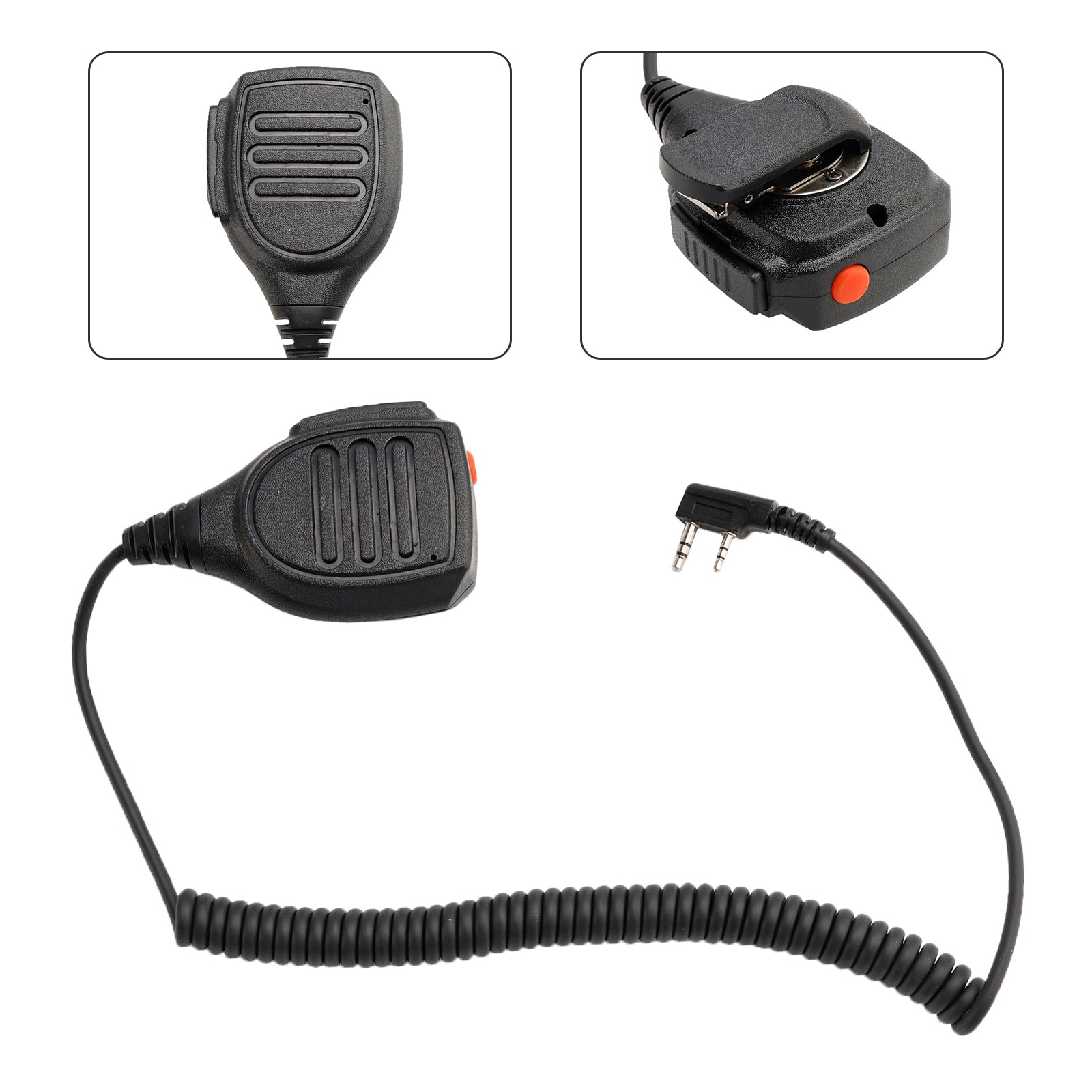 K-SM1602 PTT a doppio microfono per TK-220 TH-F6 RPV516A KG-UVD1P PX-666