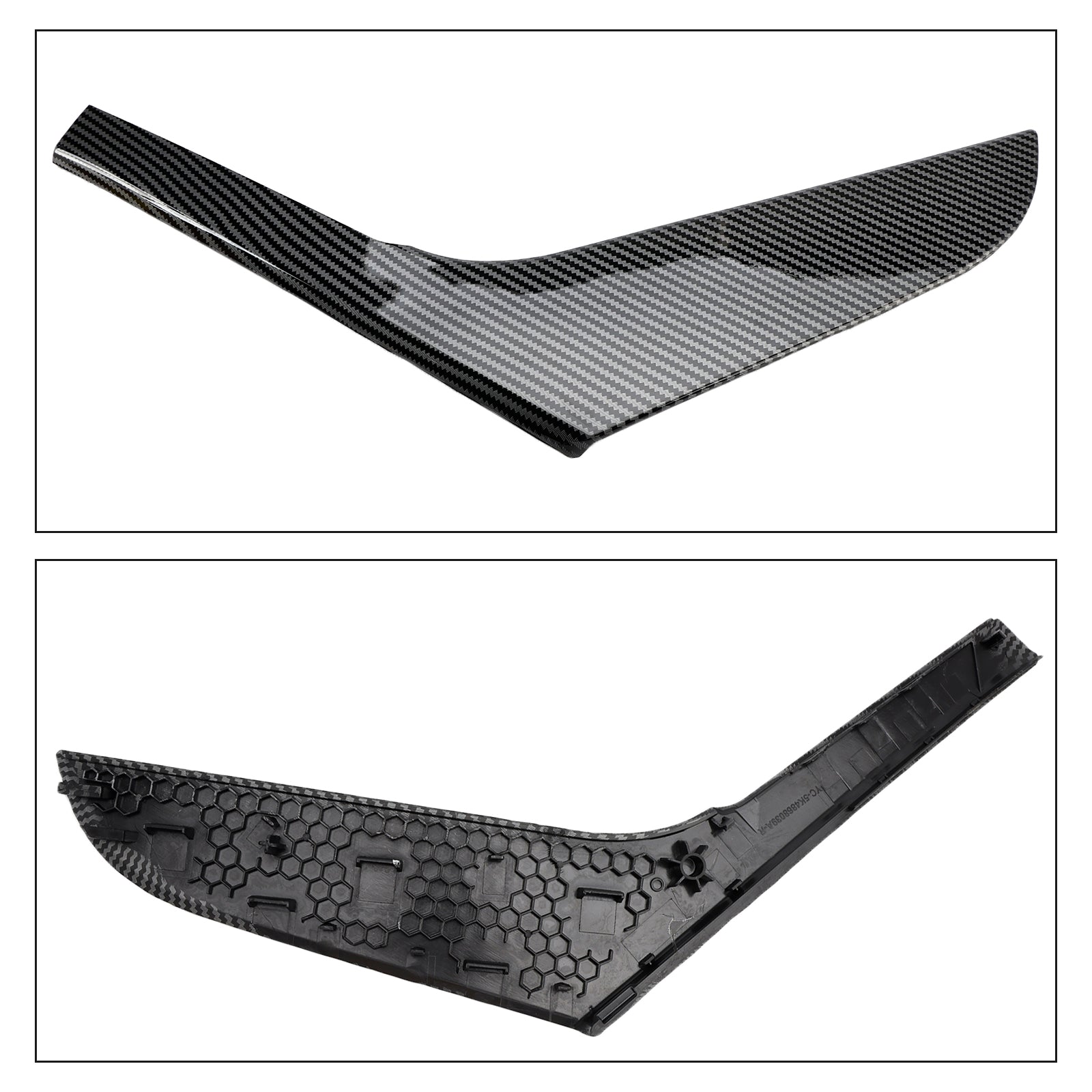 Set van 2 Golf 6 MK6 2009-2013 Interieurdeurhandgreep Stakes