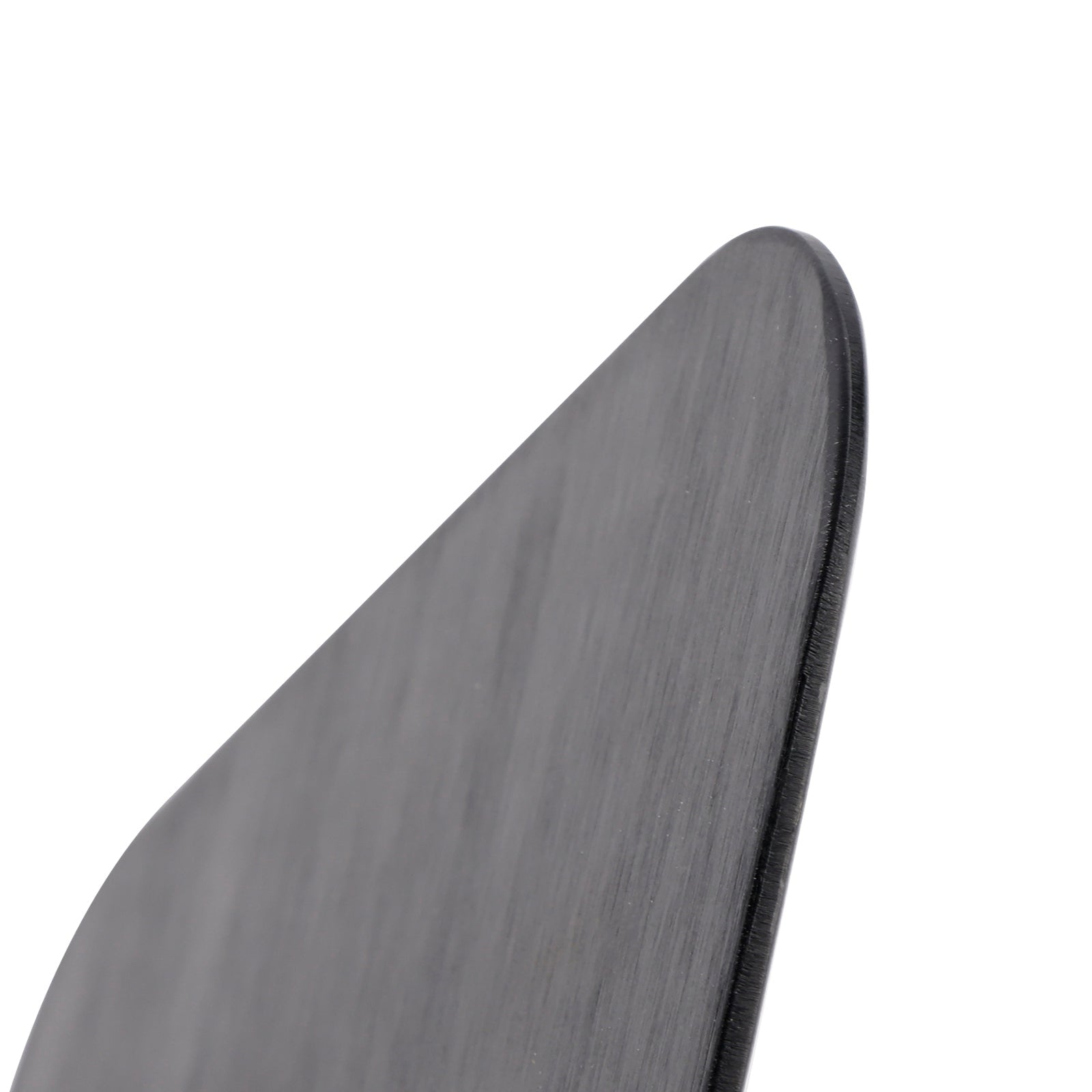 Plaque d'immatriculation vierge en alliage d'aluminium parallélogramme à monter soi-même, ajustement universel pour moto