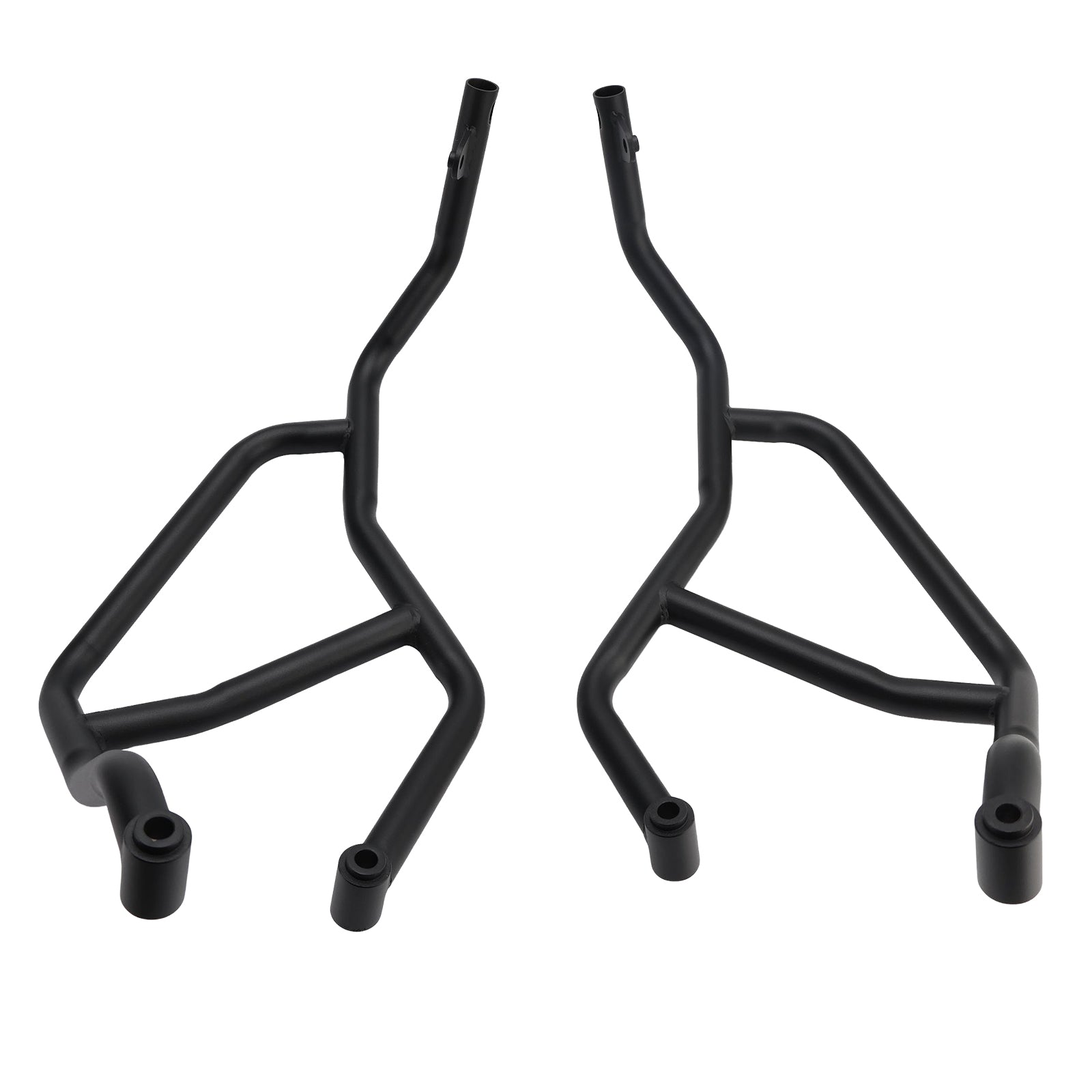 Zwarte motorbeschermingsset voor boven- en onderkant voor Yamaha Tracer 7 (2021-2025)