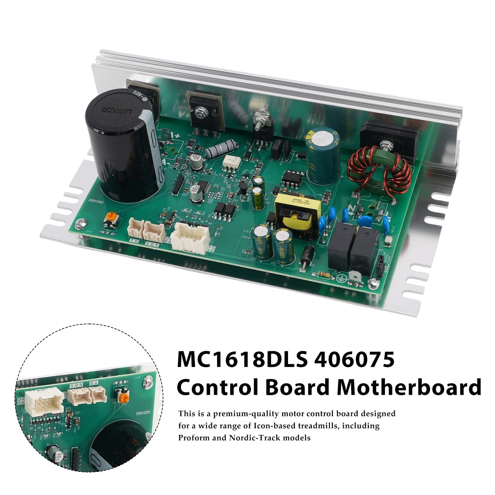 CARTE DE COMMANDE MC1618DLS 406075POUR LES TAPIS DE COURSE NORDICTRACK