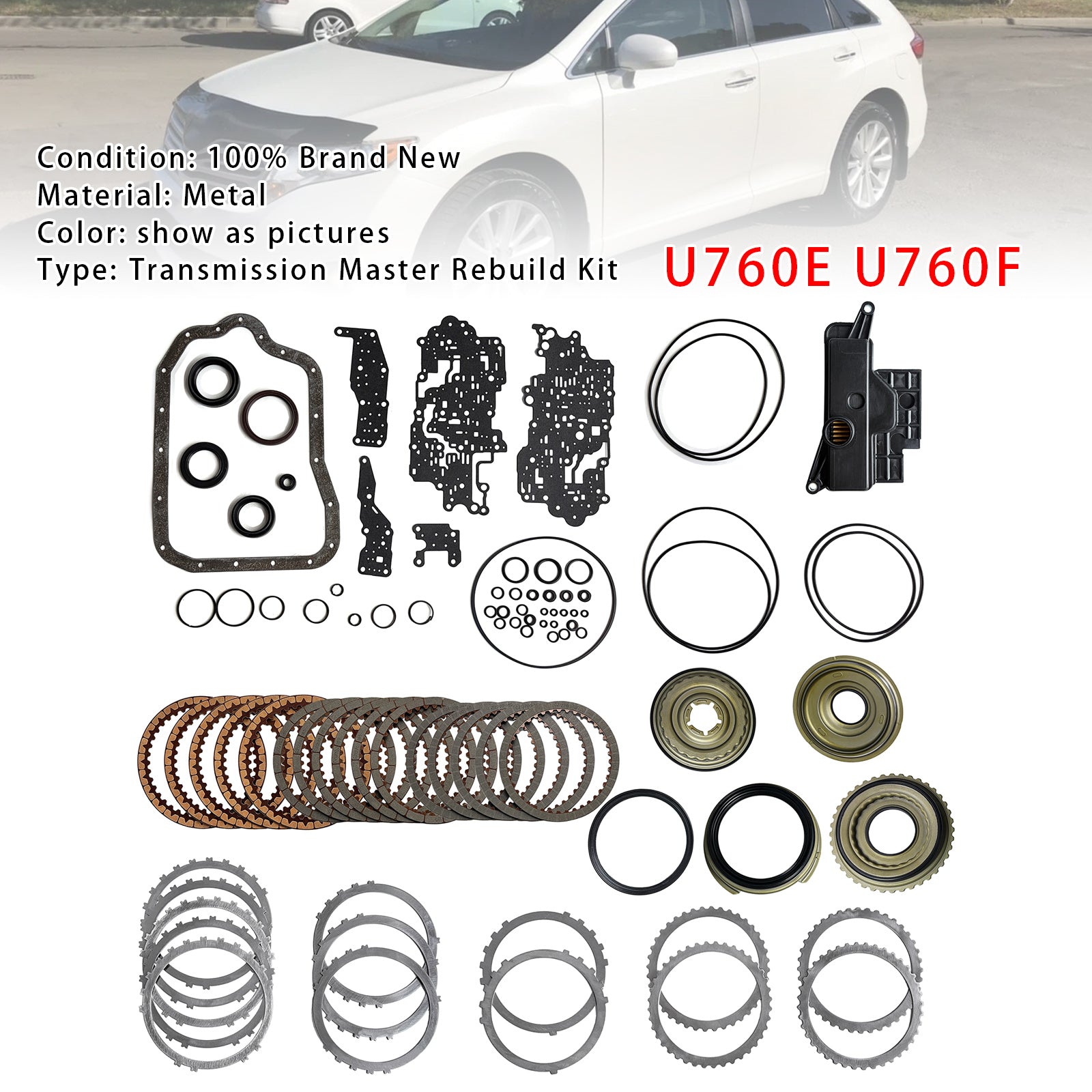Révision Complet De Boîte De Vitesses U760E U760F Avec Filtre Pour Highlander