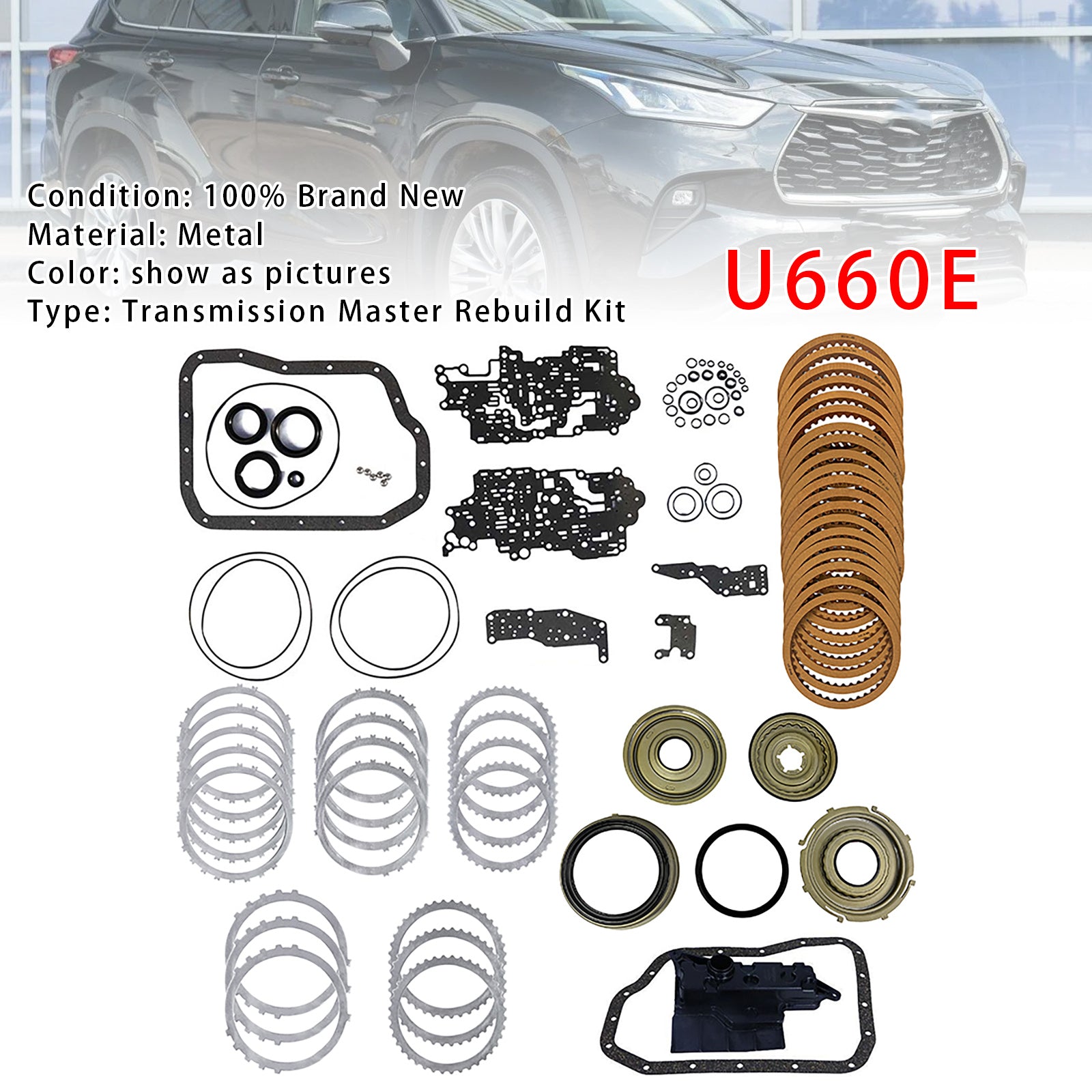 Kit Révision Complet Boîte Automatique U660E Pour Toyota Highlander