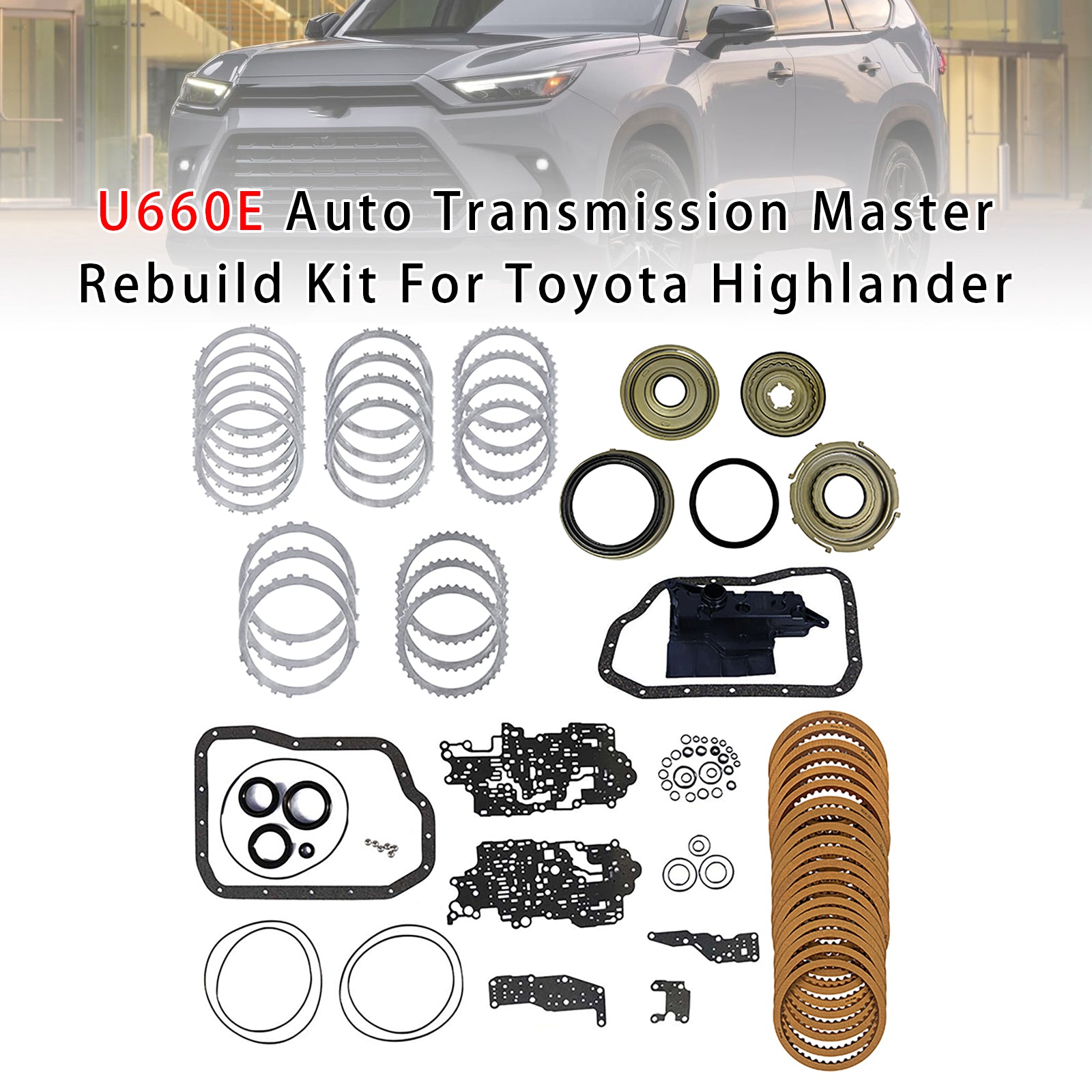 Kit Révision Complet Boîte Automatique U660E Pour Toyota Highlander