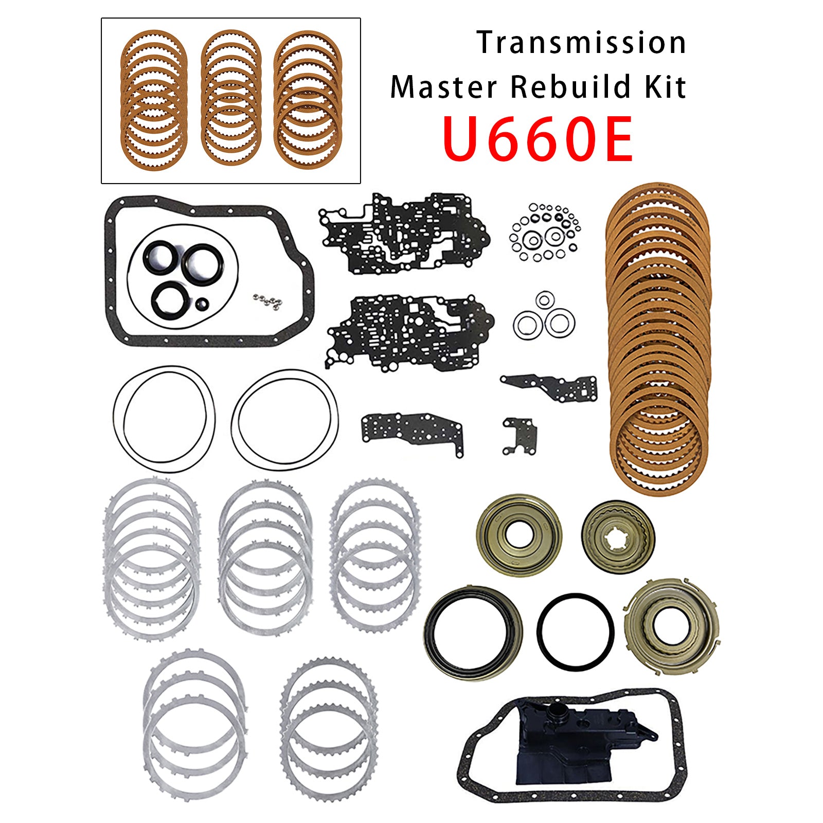 Kit Révision Complet Boîte Automatique U660E Pour Toyota Highlander