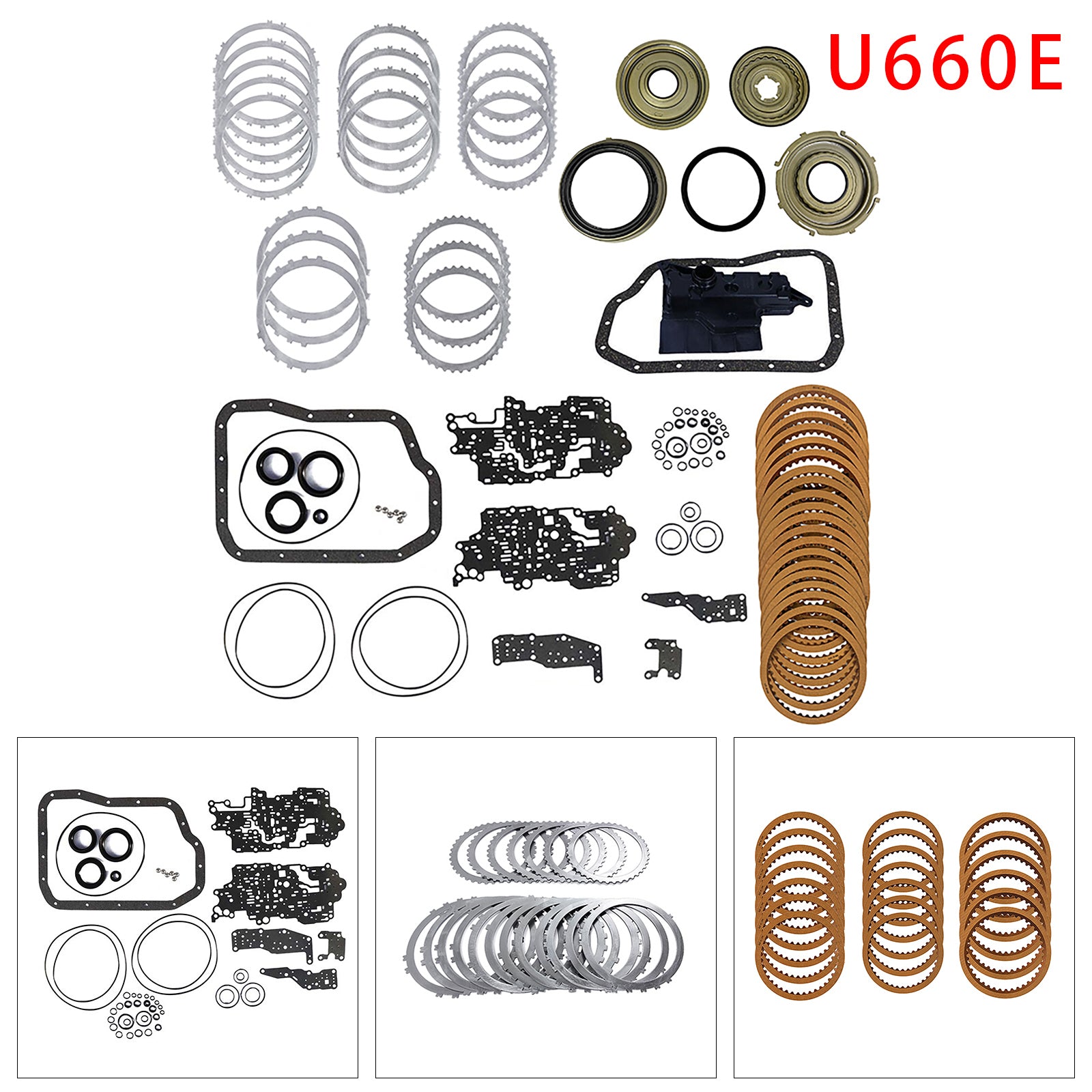 Kit Révision Complet Boîte Automatique U660E Pour Toyota Highlander