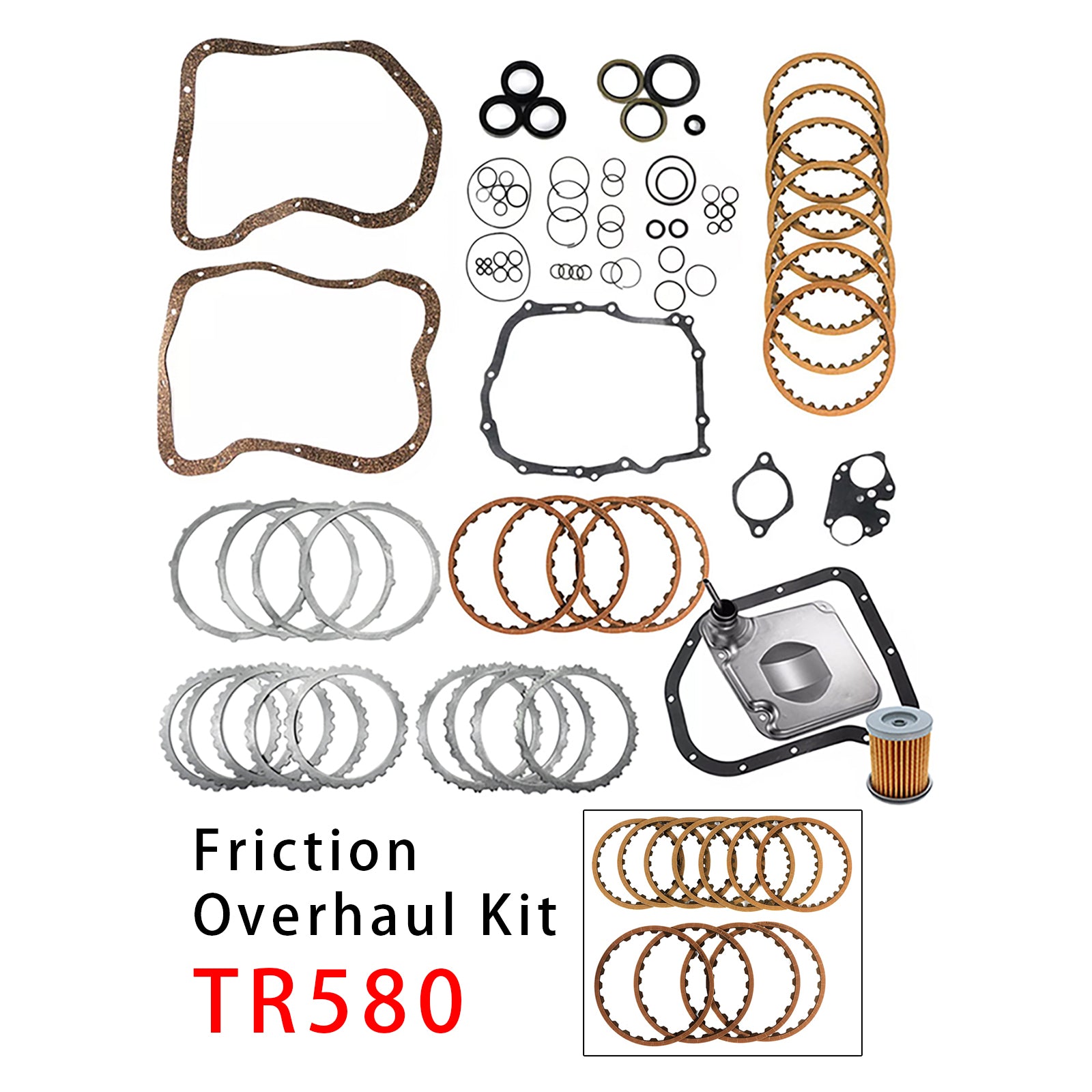 Kit Révision Disques Friction Transmission TR580 Pour Impreza Outback Forester