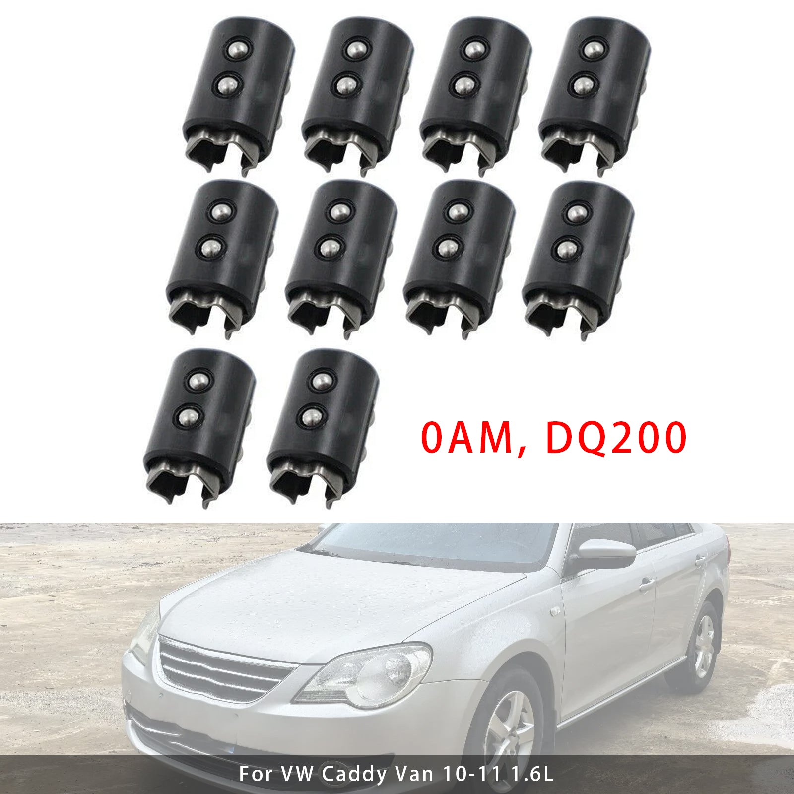 10Pièces Billes De Glissement Fourche De Boîte De Vitesses Pour SEAT DQ200