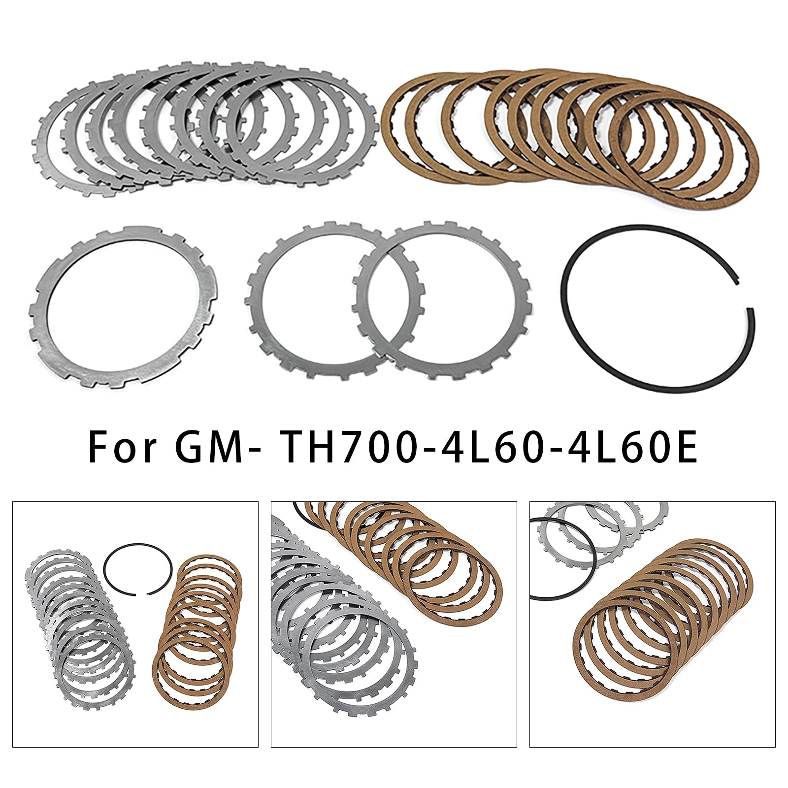 Kit Embrayage 3-4 Power Pack 00-4L60-4L60E 0.062 Pouces 9 Disques Friction 10