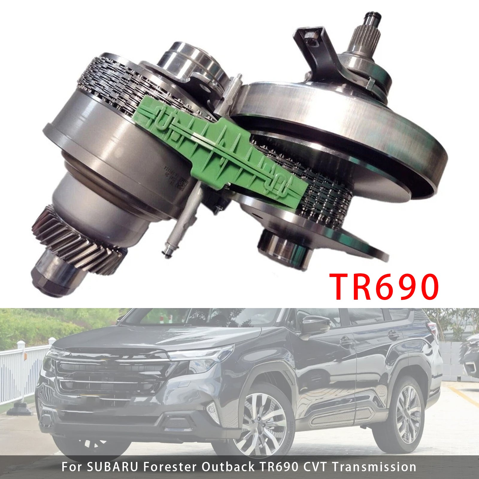 Ensemble Poulies Transmission CVT Avec Chaine TR690 Pour Forester 31 Dents