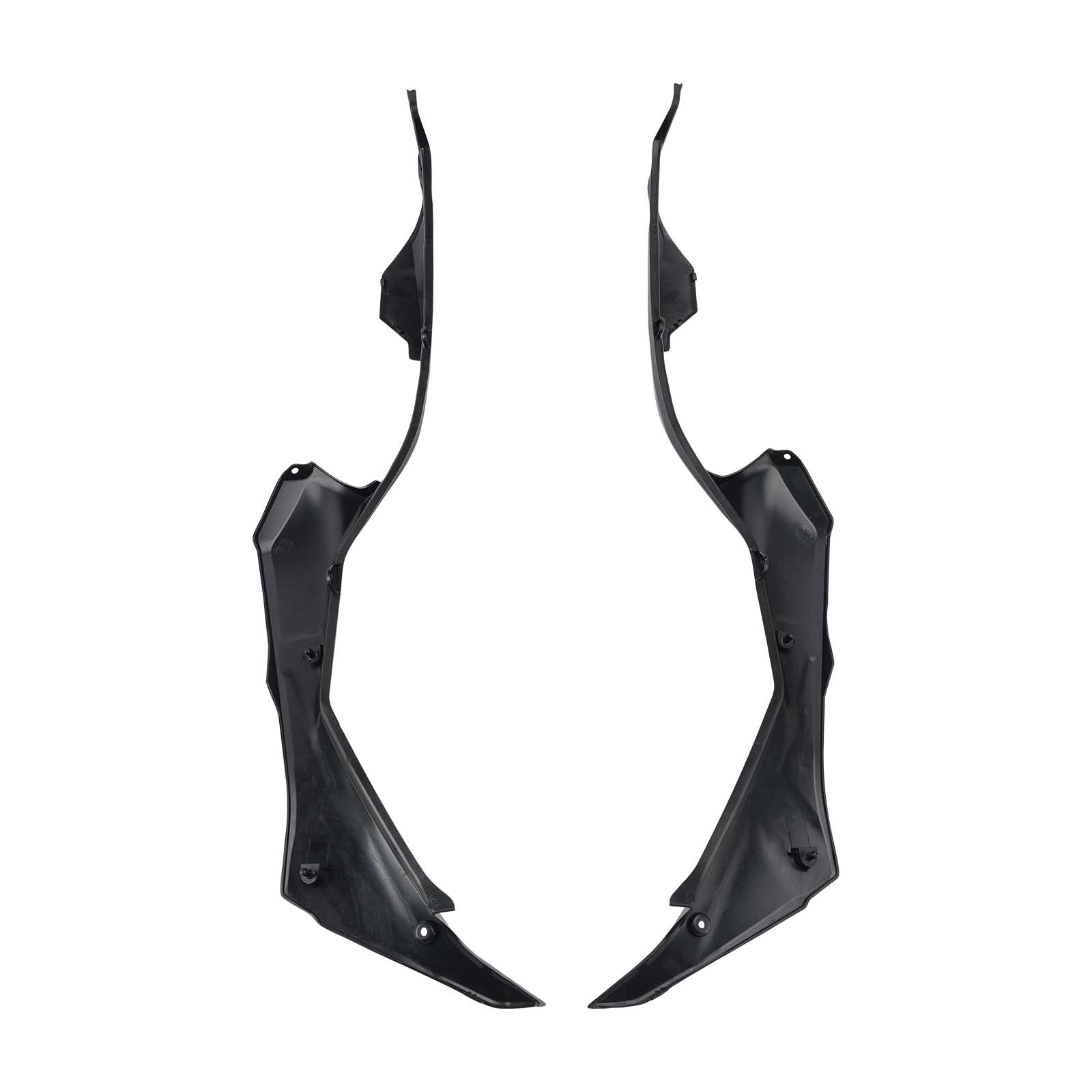 Carénages de protection latéraux de selle pour Kawasaki Versys 1000 2019-2024 Black