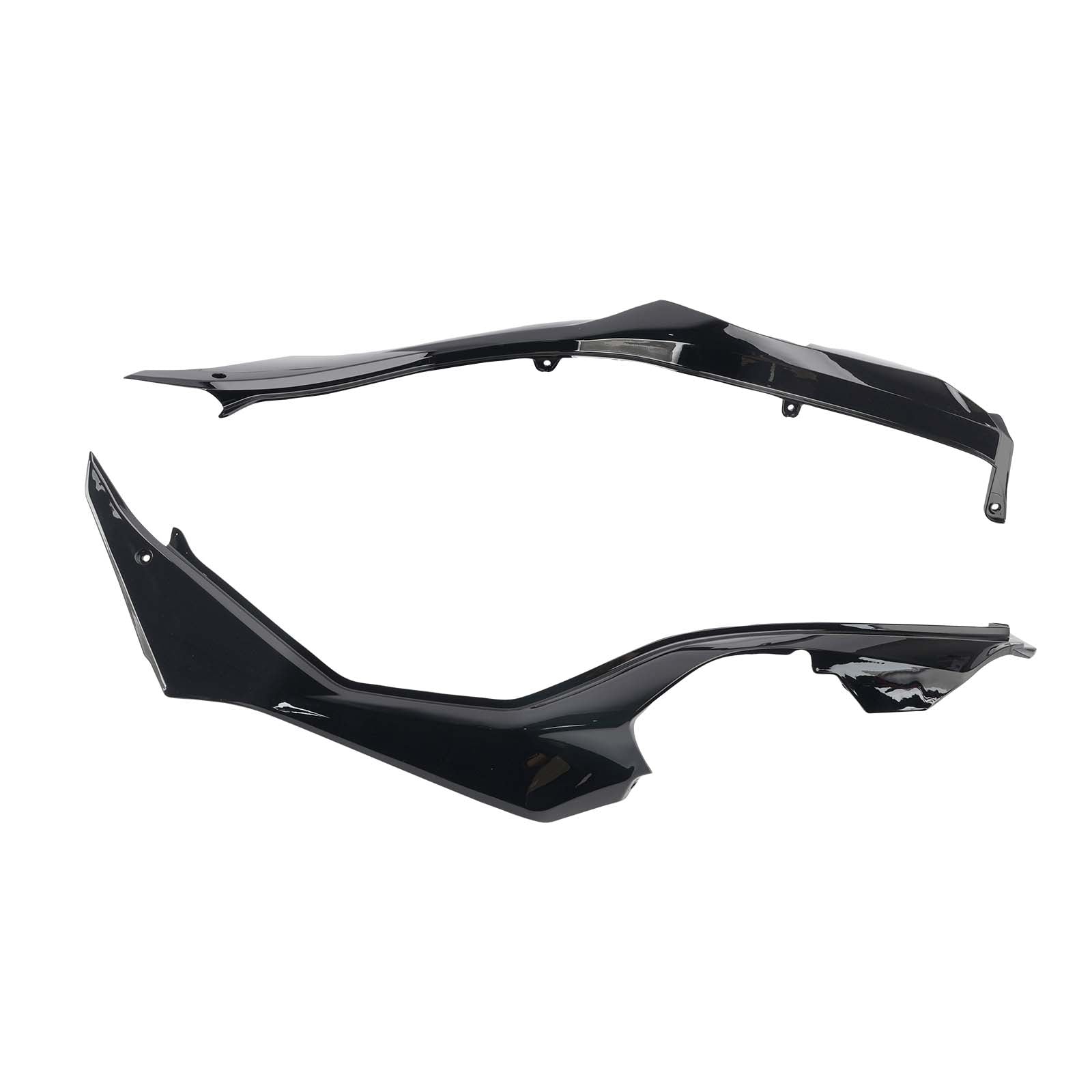 Carénages de protection latéraux de selle pour Kawasaki Versys 1000 2019-2024 Black