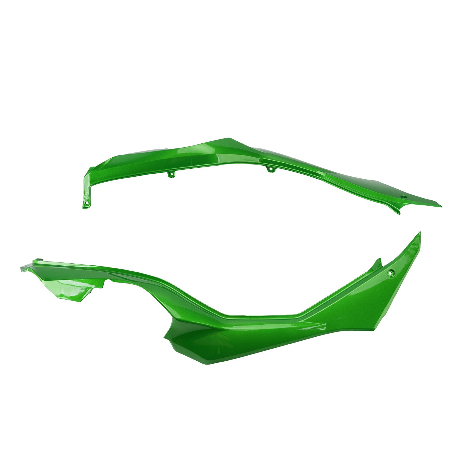 Carénages de protection latéraux de selle pour Kawasaki Versys 1000 2019-2024 Green