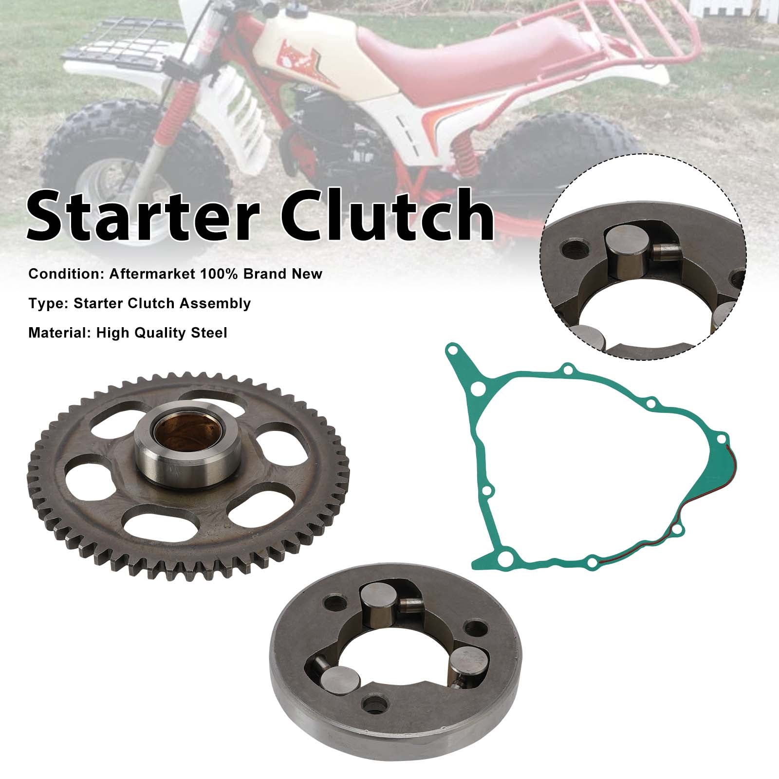 Kits d'embrayage de démarreur unidirectionnel pour Yamaha YD125 SR125 BW200ES TW 125 200 225