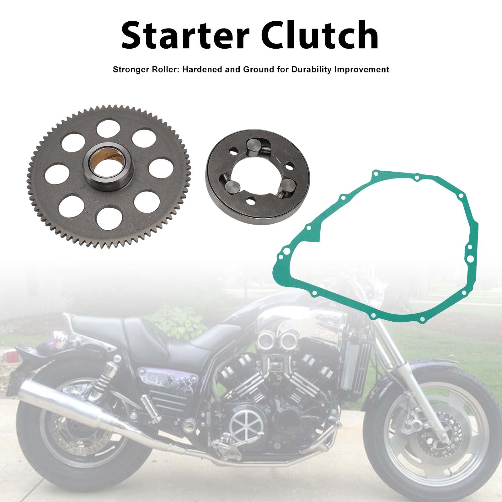 Kits d'embrayage de démarreur unidirectionnel pour Yamaha XVZ1200 XVZ1300 VMX12 VMAX12
