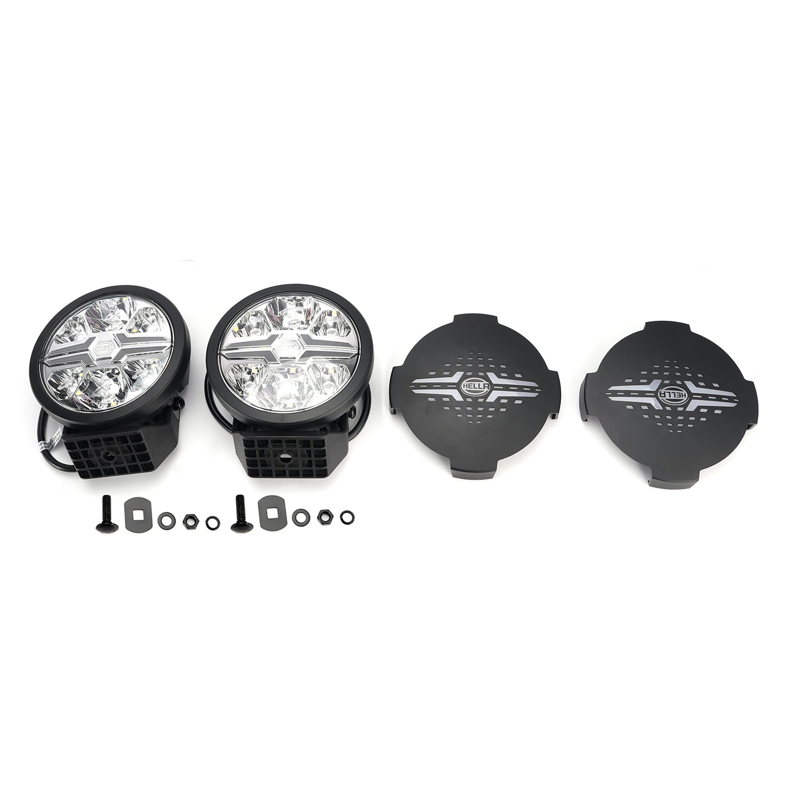 Lampe Auxiliaire Ronde ValueFit 6" 12/24V 90W 8500LM 6000K Pour HELLA