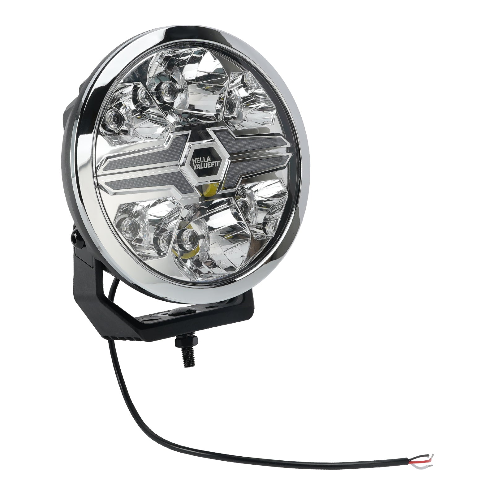 Lampe Auxiliaire Ronde ValueFit 9" Ref.25 12/24V 17W 1700LM 6000K Pour HELLA