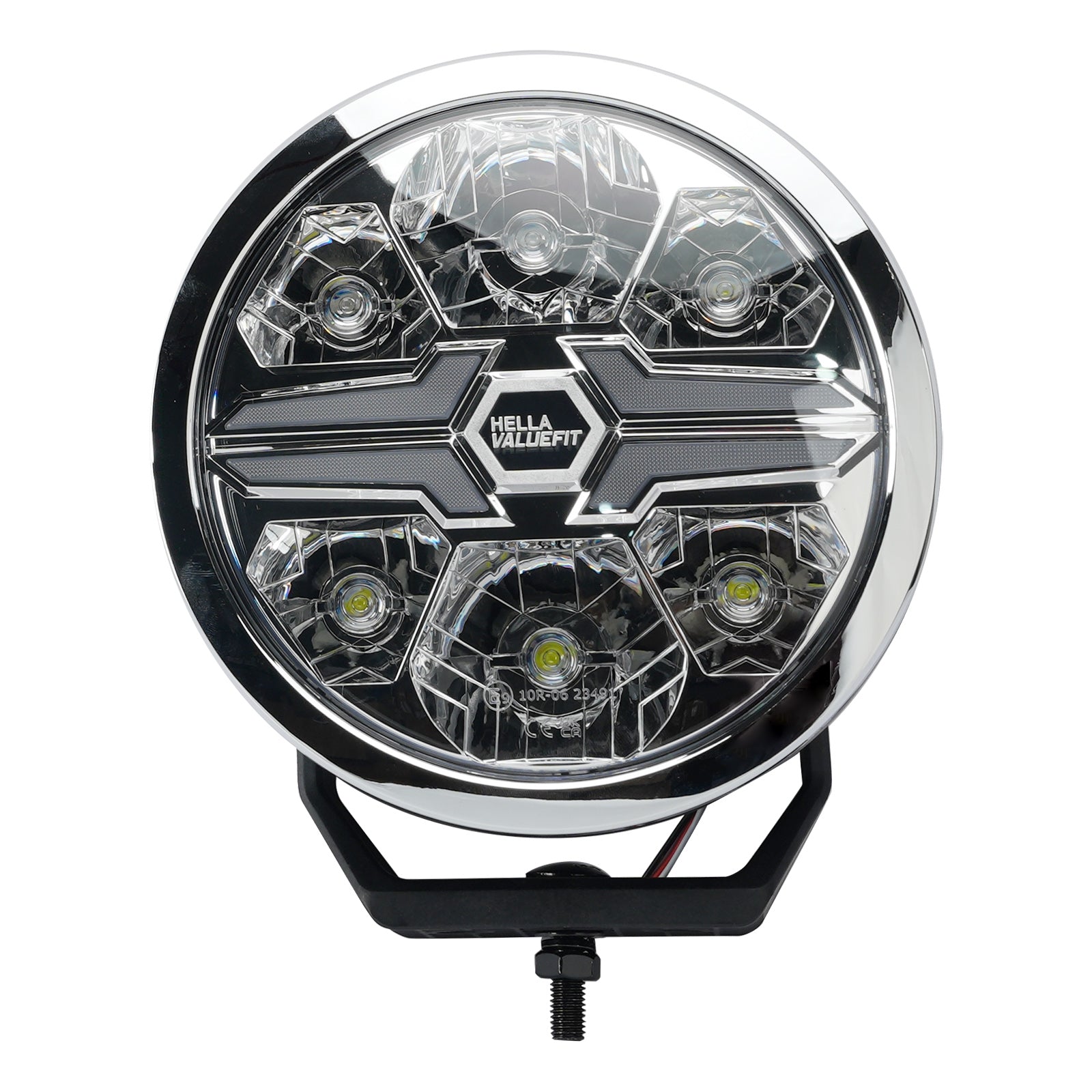 Lampe Auxiliaire Ronde ValueFit 9" Ref.50 12/24V 18W 1550LM 6000K Pour HELLA