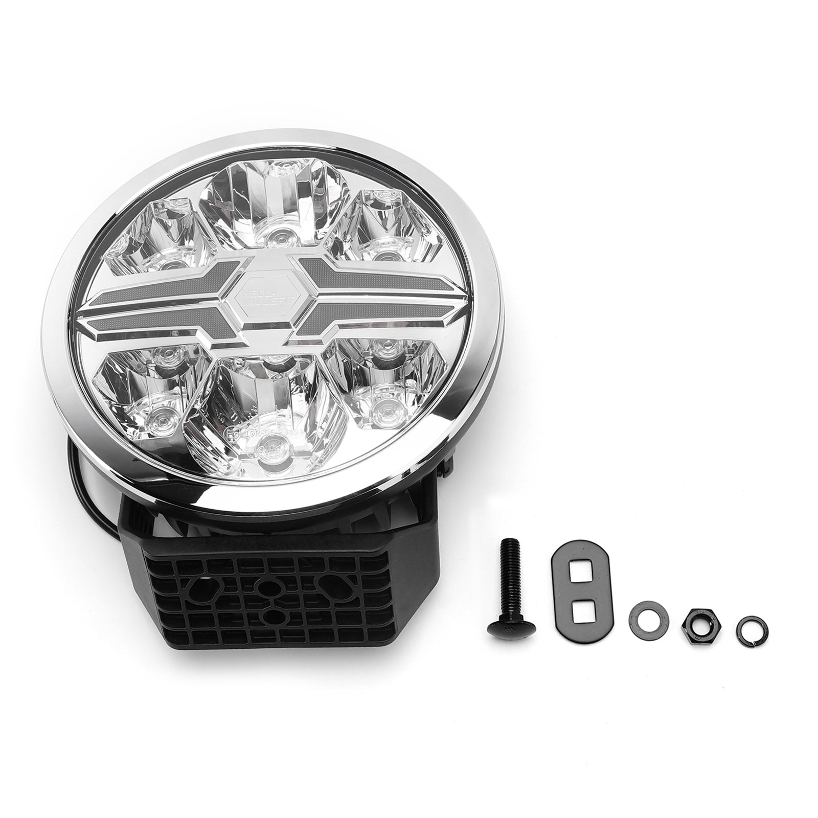 Lampe Auxiliaire Ronde ValueFit 9" Ref.50 12/24V 18W 1550LM 6000K Pour HELLA