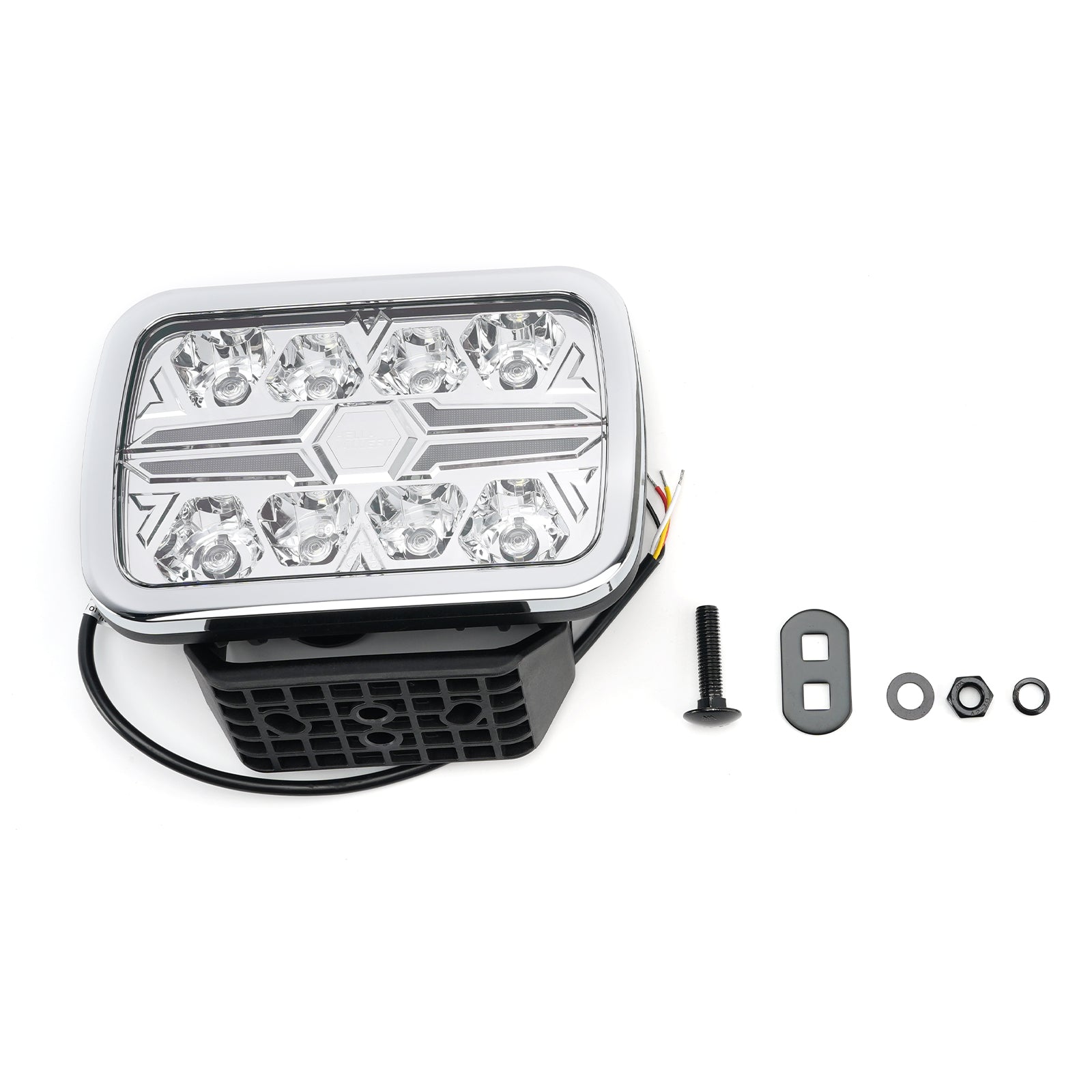 Lampe Auxiliaire Carrée ValueFit 9" Ref.25 12/24V 36W 2600LM 6000K Pour HELLA