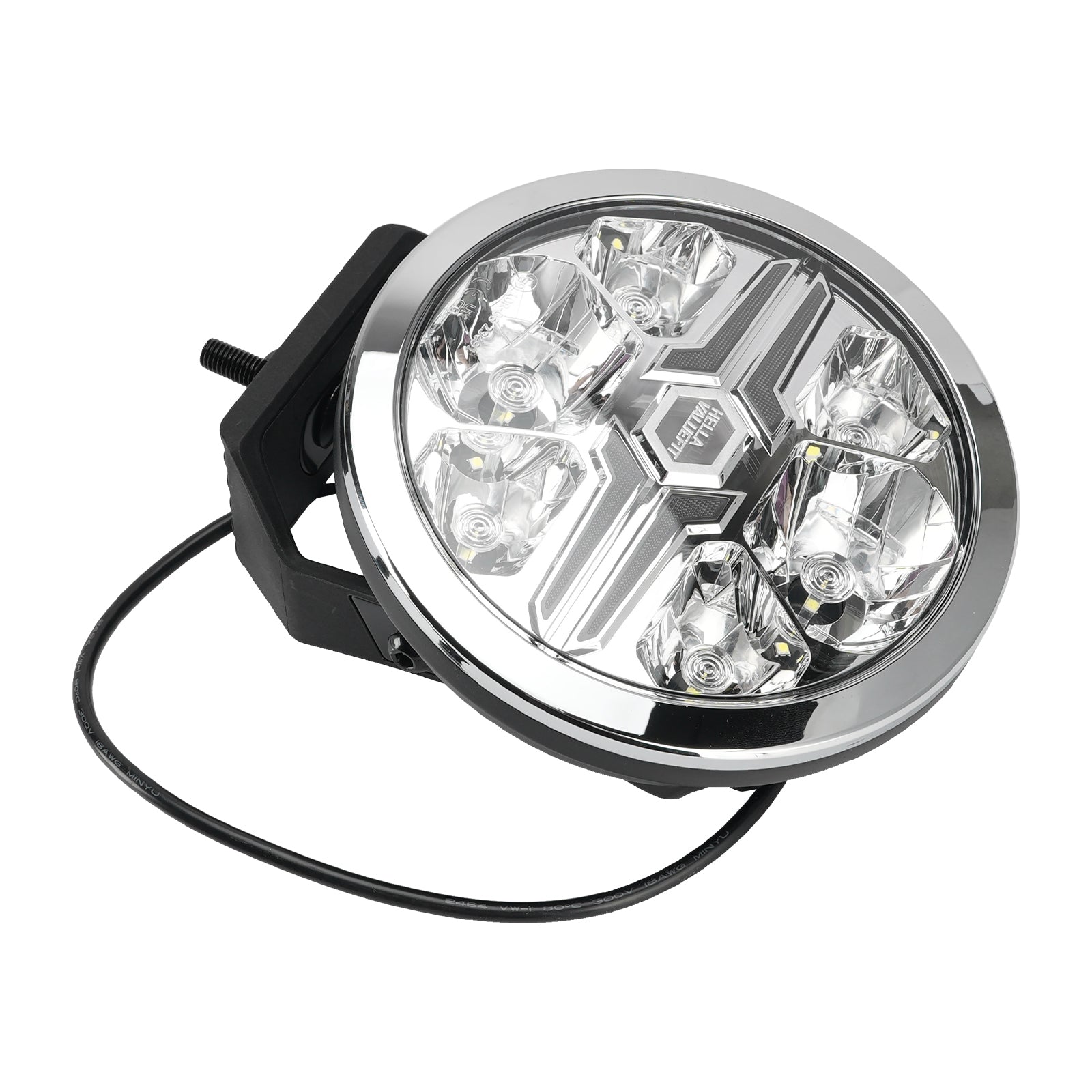 Lampe Auxiliaire Ronde ValueFit 7" Ref.25 12/24V 22W 1670LM 6000K Pour HELLA