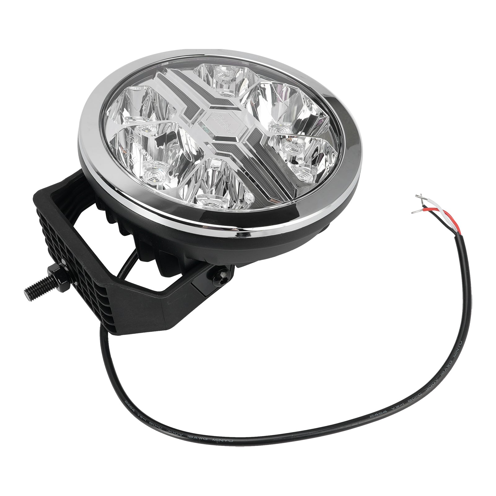 Lampe Auxiliaire Ronde ValueFit 7" Ref.25 12/24V 22W 1670LM 6000K Pour HELLA