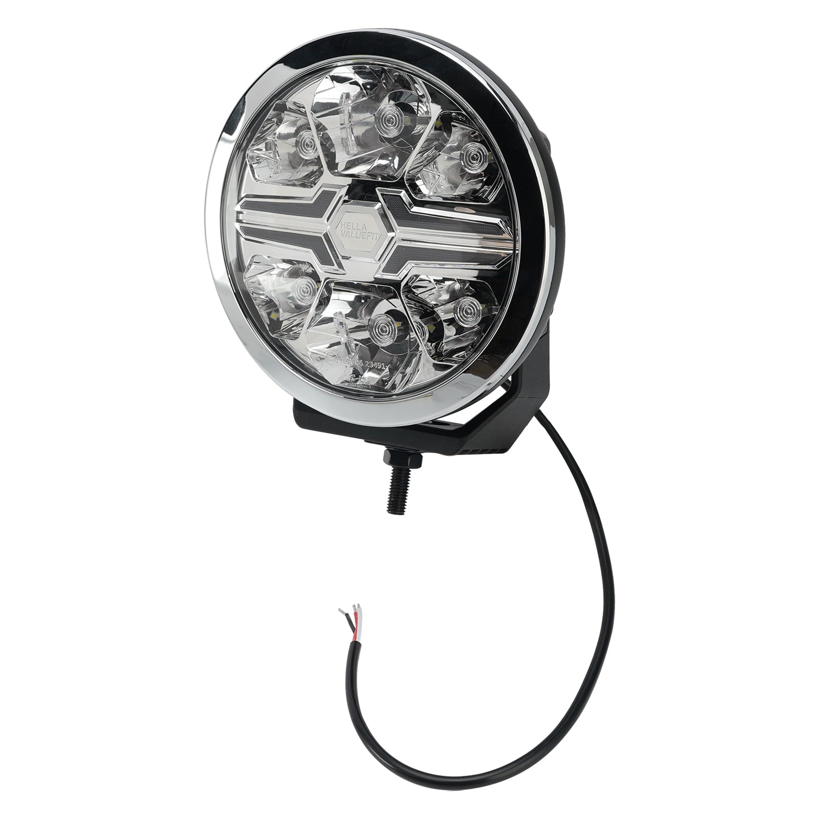 Lampe Auxiliaire Ronde ValueFit 7" Ref.50 12/24V 36W 1800LM 6000K Pour HELLA