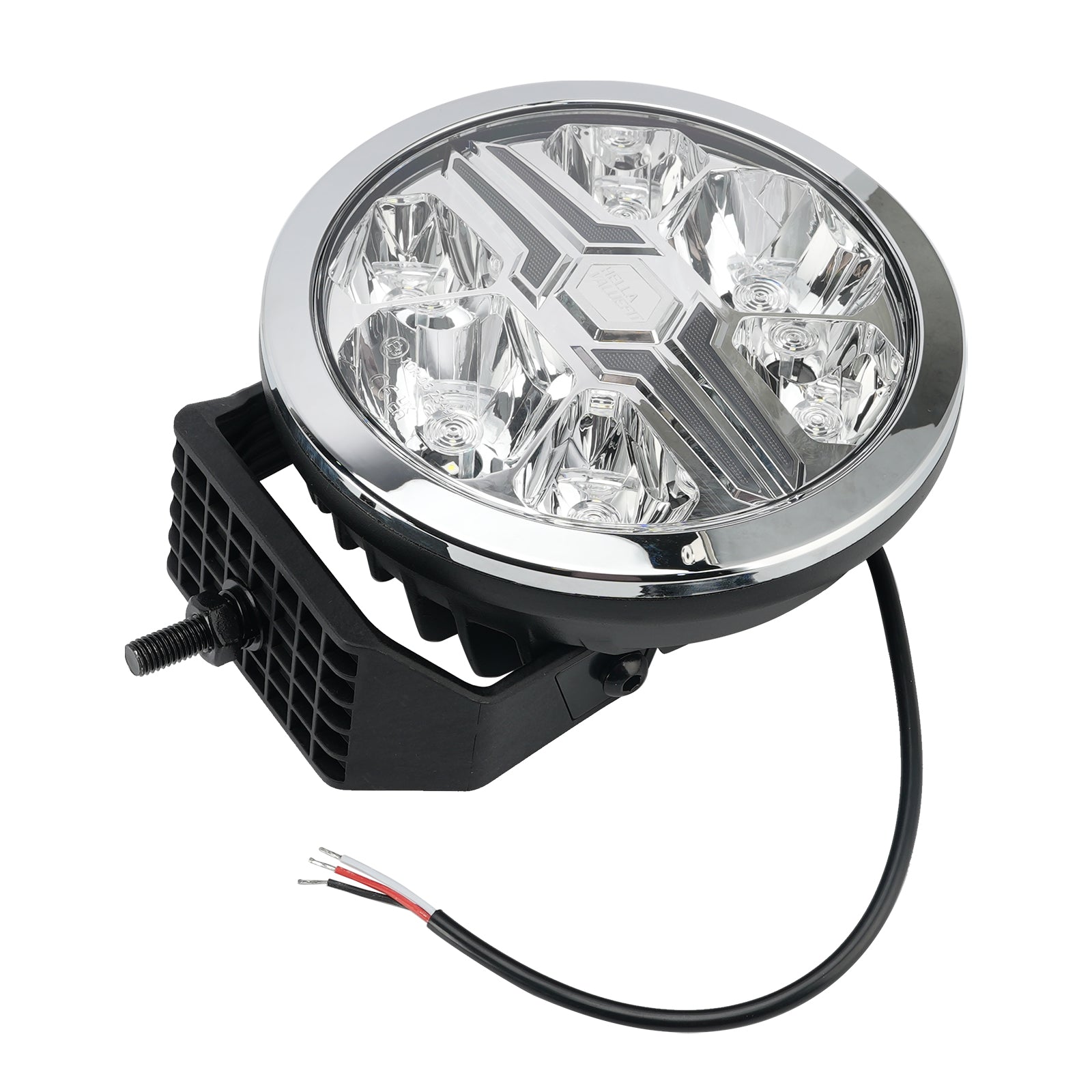 Lampe Auxiliaire Ronde ValueFit 7" Ref.50 12/24V 36W 1800LM 6000K Pour HELLA