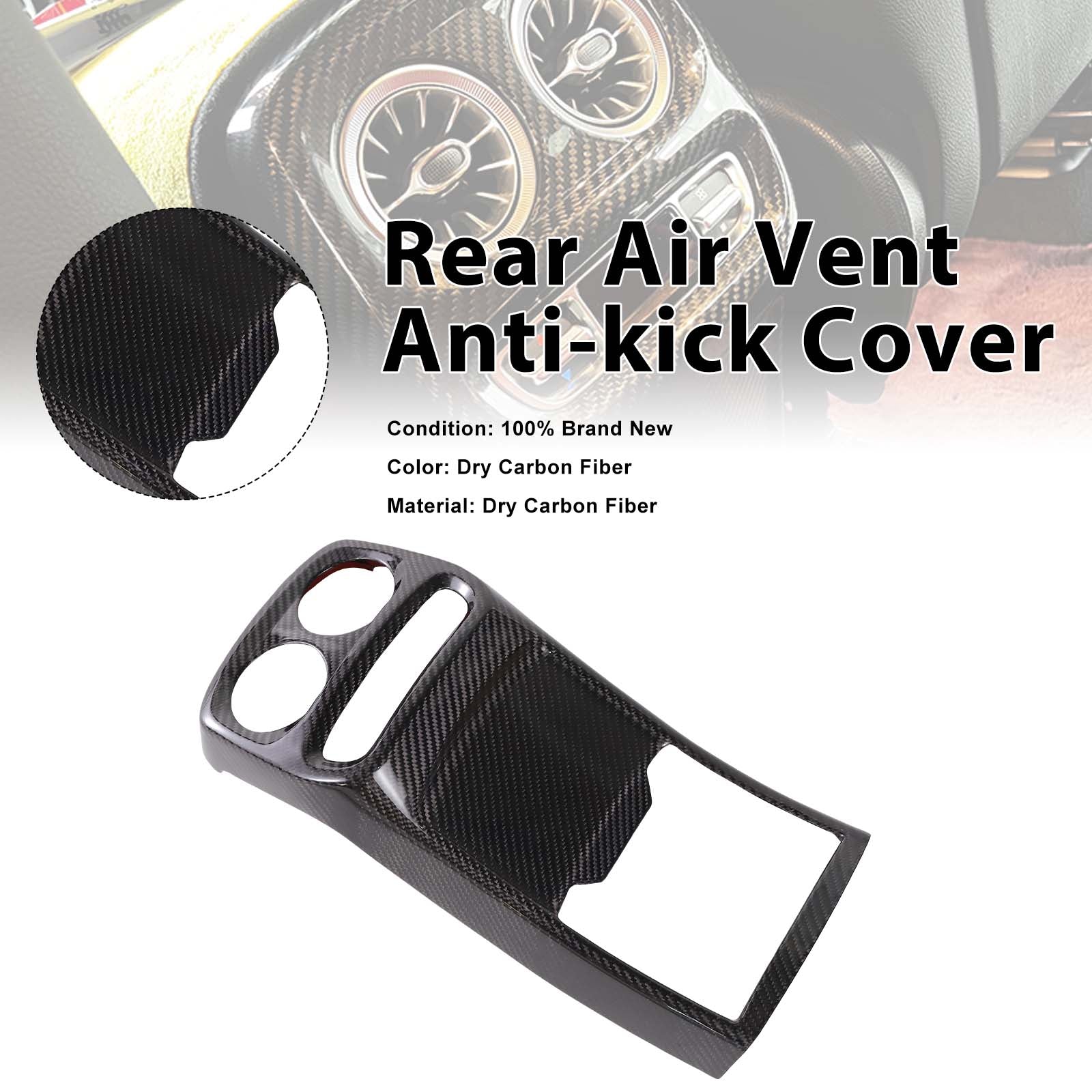Dry Carbon Fiber Rear Air Vent Anti-kick Cover Pour G class W464 W463A 2019+