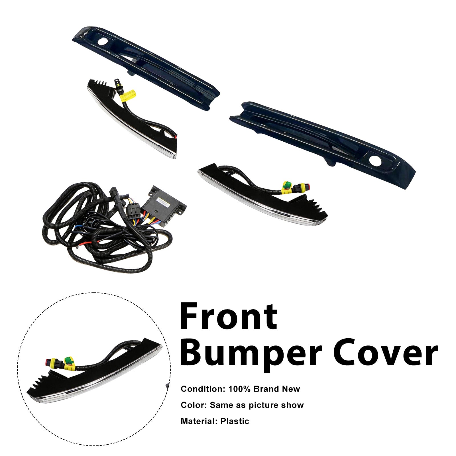 Front Bumper Fog Lights Frame Pour Mercedes G-Class W464 W463A G63 2019+
