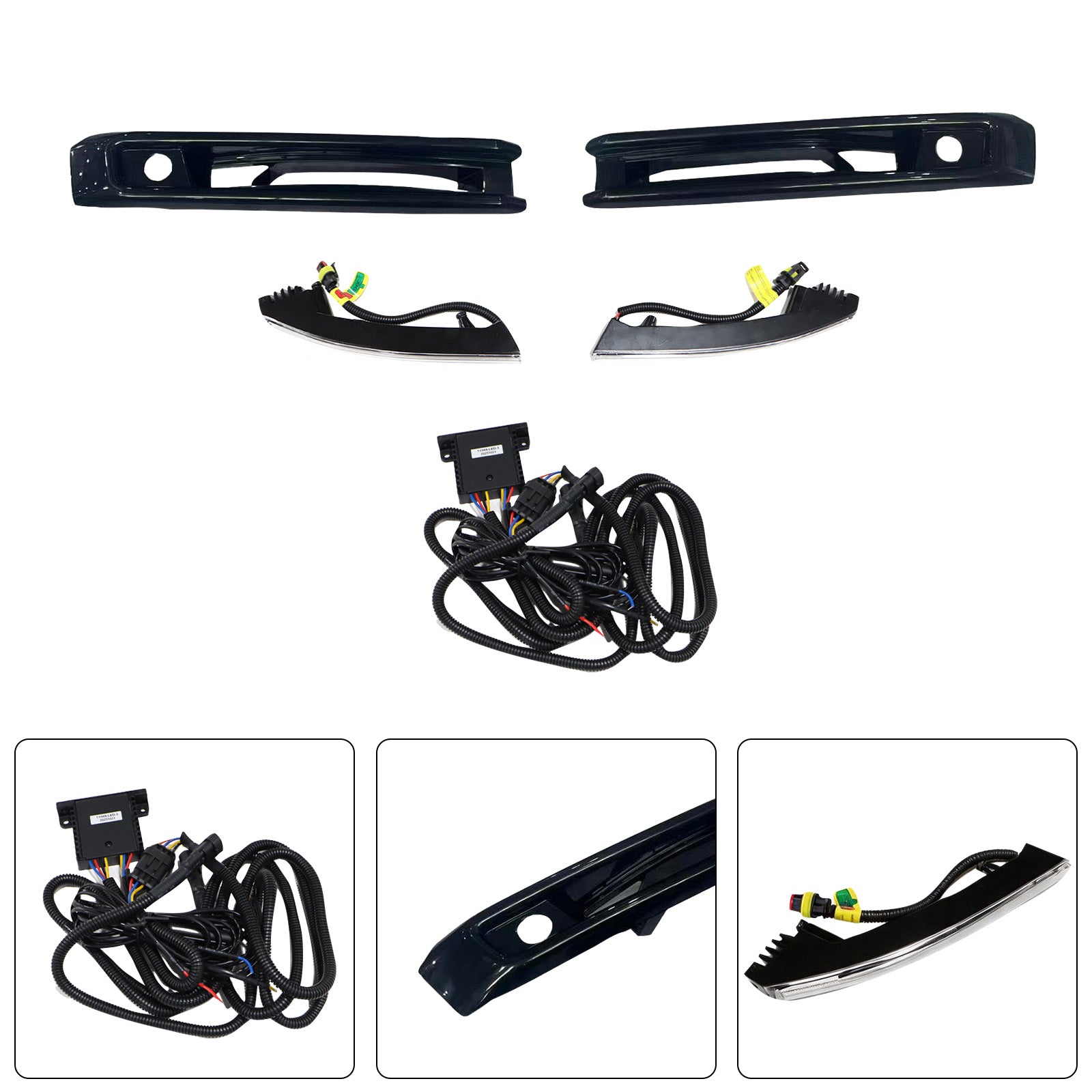 Front Bumper Fog Lights Frame Pour Mercedes G-Class W464 W463A G63 2019+