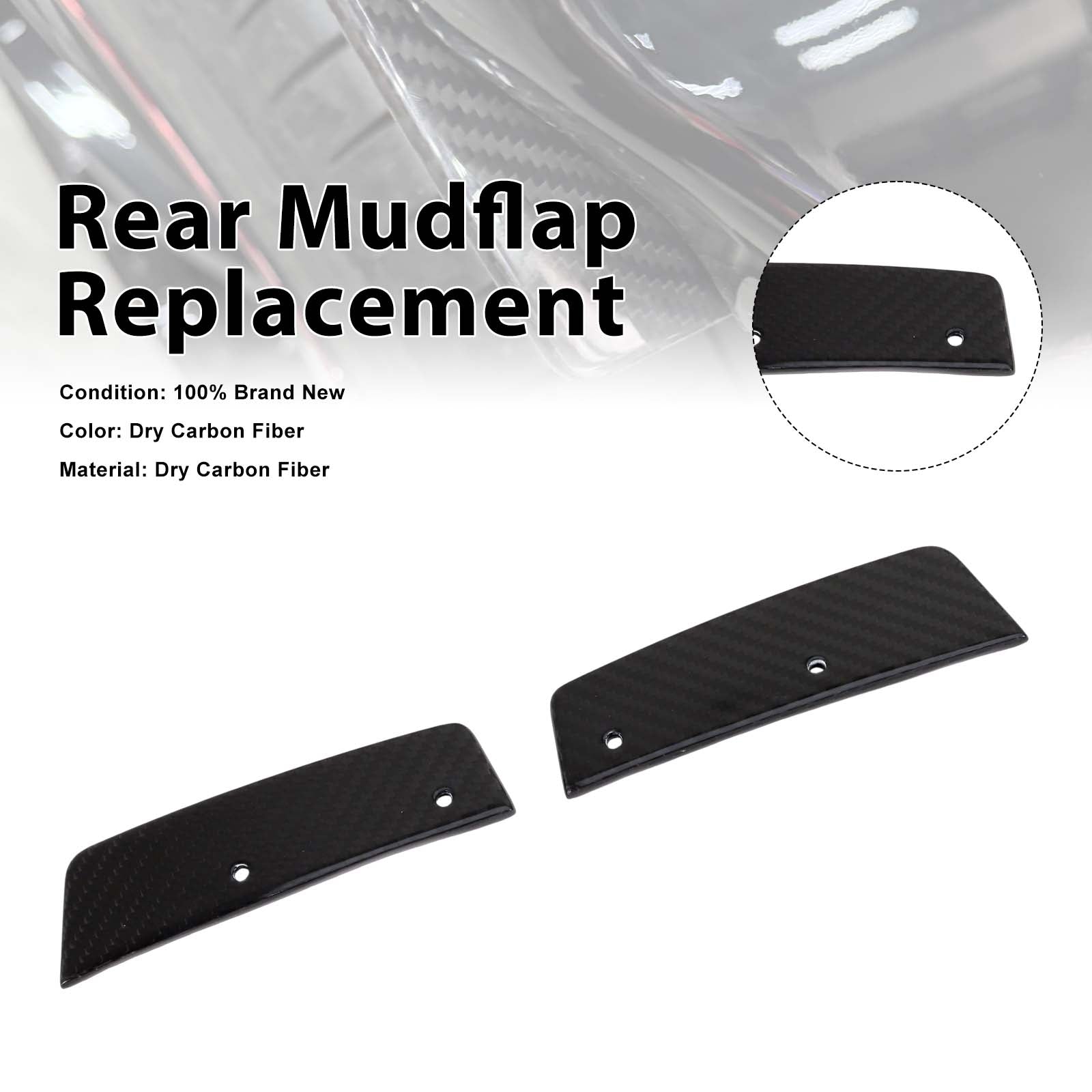 Rear Mudflap Replacement Pour Mercedes Benz G-Class W464 W463A W465 2019-2023
