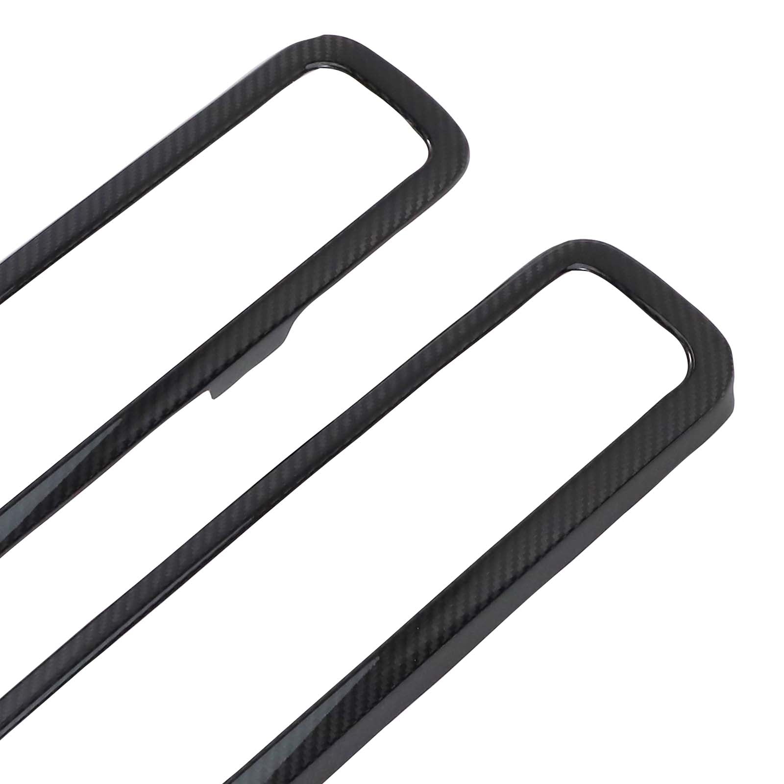 Dry Carbon Fiber Inner Door Frame Cover Trim Pour Benz W464 W463A G500 2019-2023