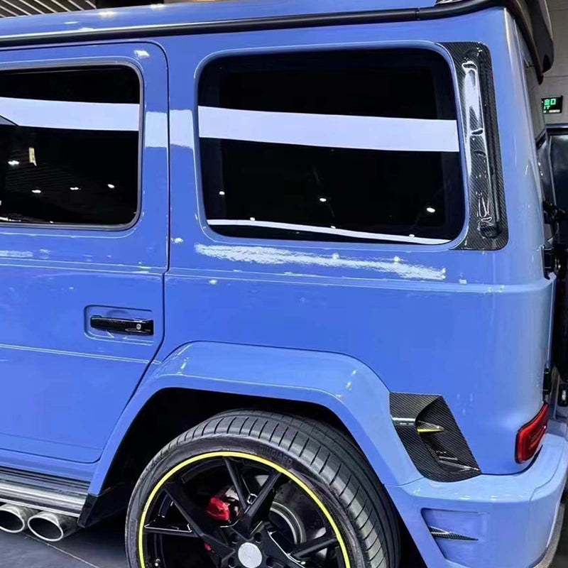 Carbon Fiber M-Style D-Pillar Air Vents Pour Mercedes G-Class W464 W463A 2019+