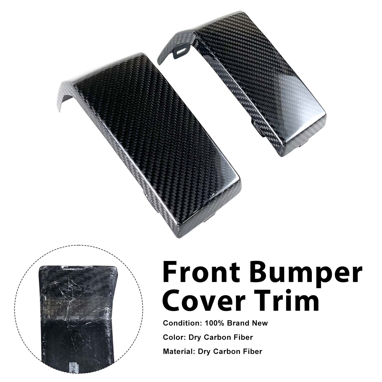 Carbon Fiber Front Bumper Cover Pour Mercedes Benz G-Class W464 W463A 2019-2023