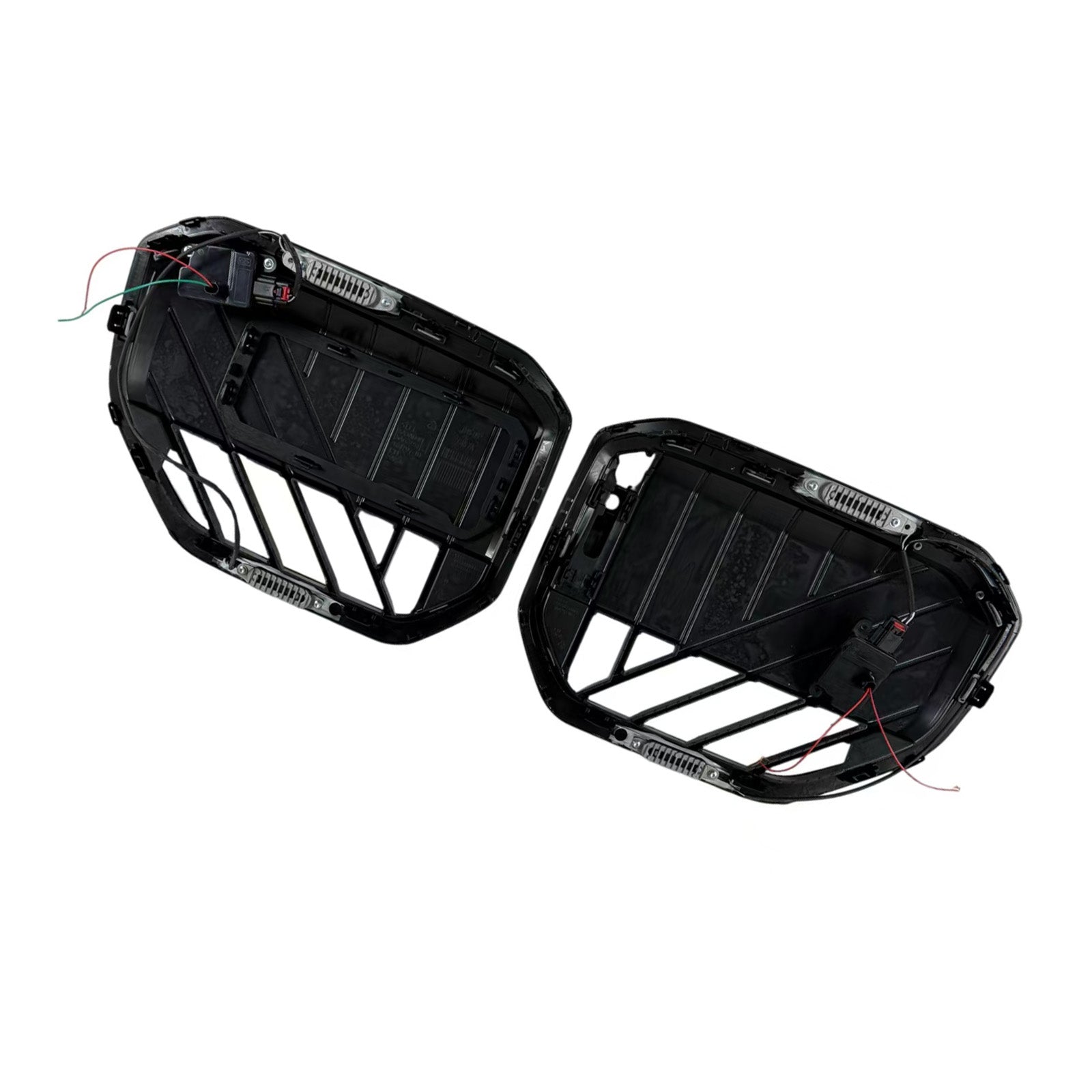 Black Front Bumper Grill Grille Pour BMW X3 G45 2025+ W/LED Light