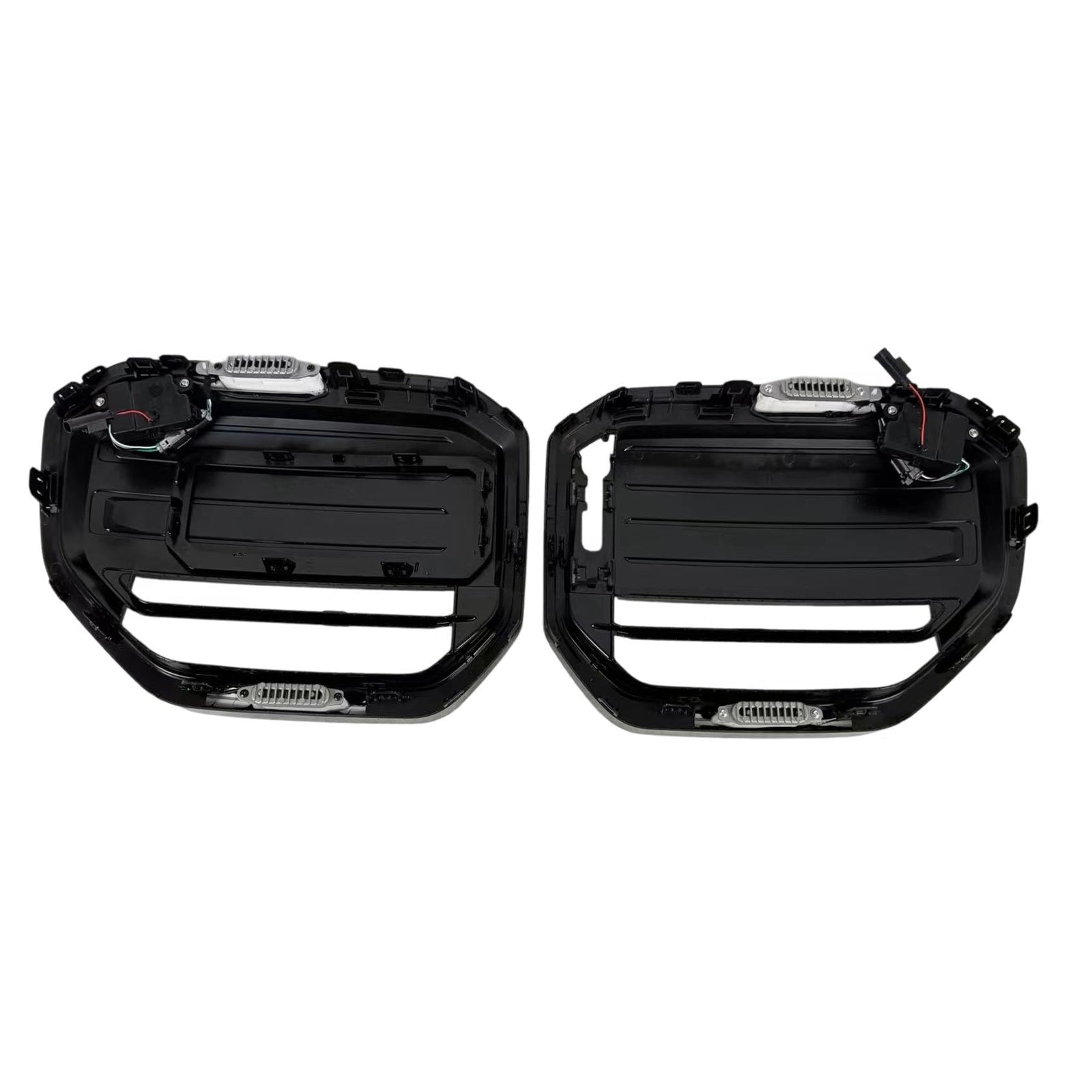 M50-Style Front Bumper Grill Grille Pour BMW X3 G45 2025+ Black W/LED Light