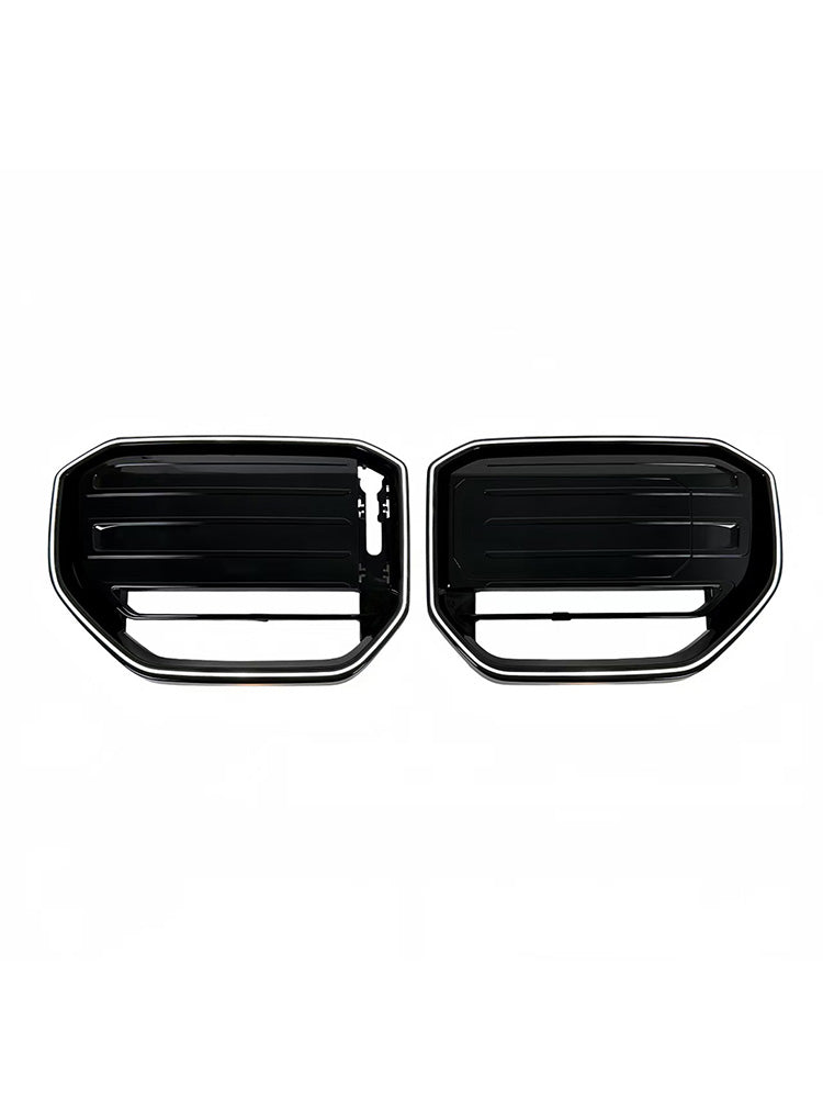 M50-Style Front Bumper Grill Grille Pour BMW X3 G45 2025+ Black W/LED Light