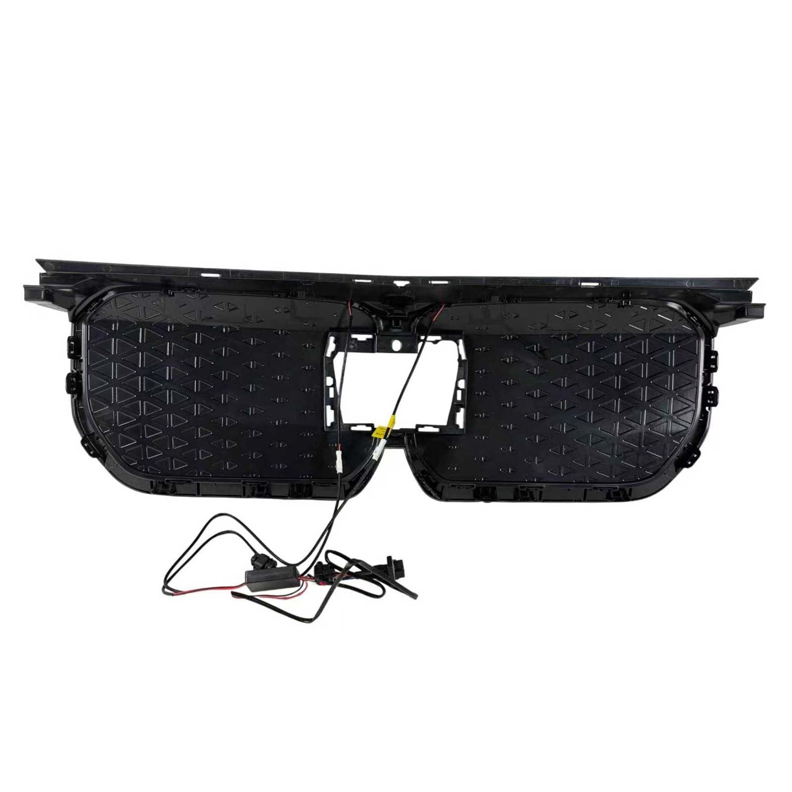 Black Front Bumper Grill Grille Pour BMW iX1 U11 2023-2025 W/LED Light