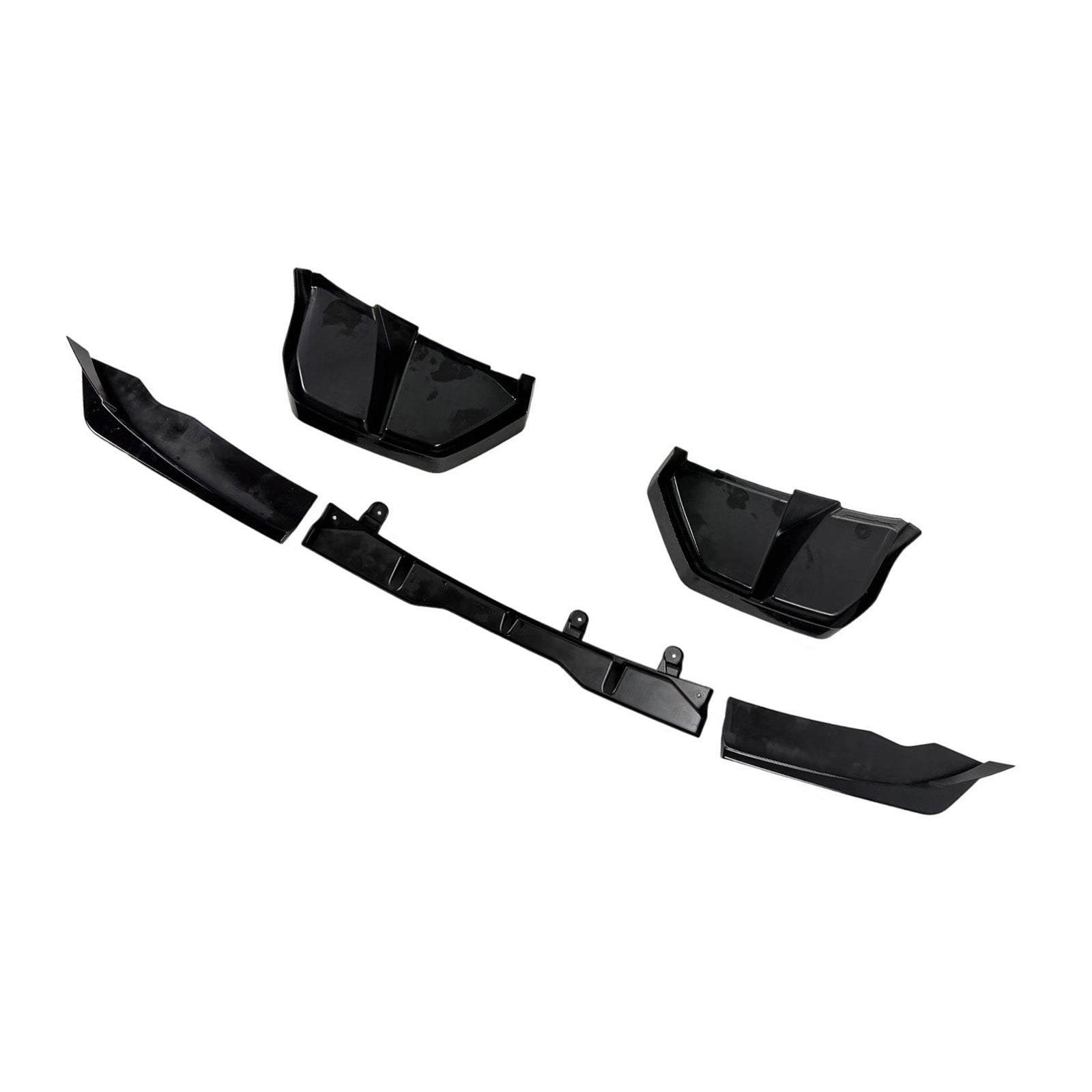 Gloss Black Rear Bumper Diffuser Lip Pour BMW X3 G45 M-Sport 2025+