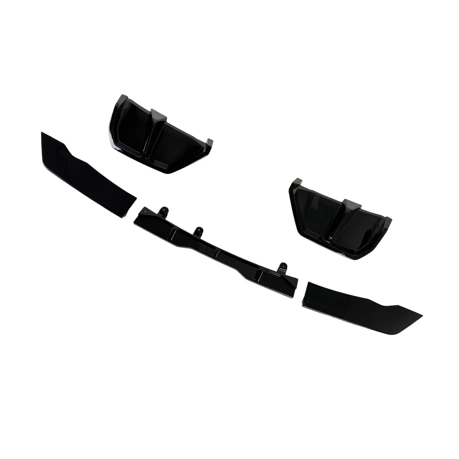 Gloss Black Rear Bumper Diffuser Lip Pour BMW X3 G45 M-Sport 2025+