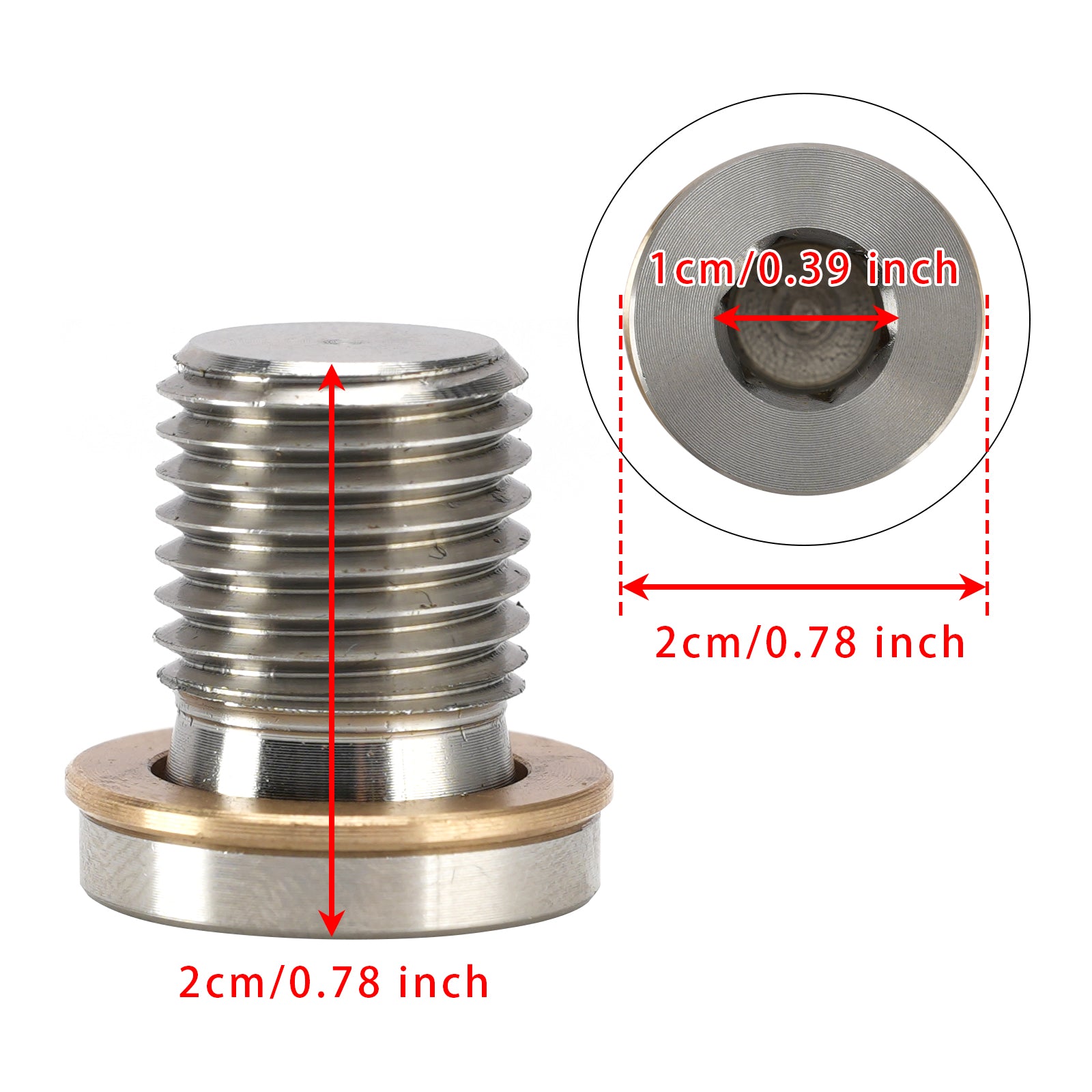 2PCS Soupape De Décharge De Pression D'huile De Carter Pour Gen IV LS 2007-2013