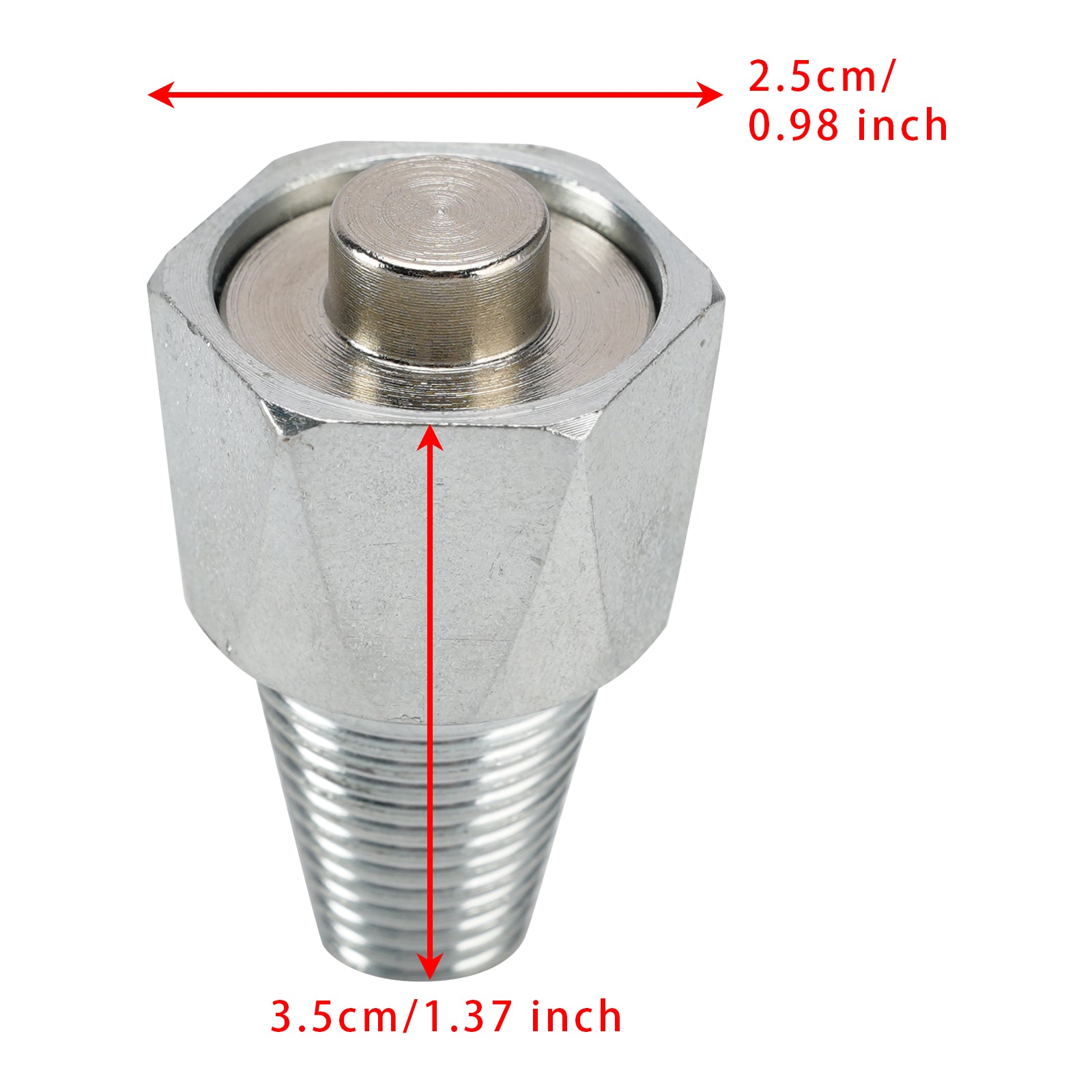 Bouchon De Vidange Pour Carter D'Huile En Aluminium Endommagé Filetage Conique