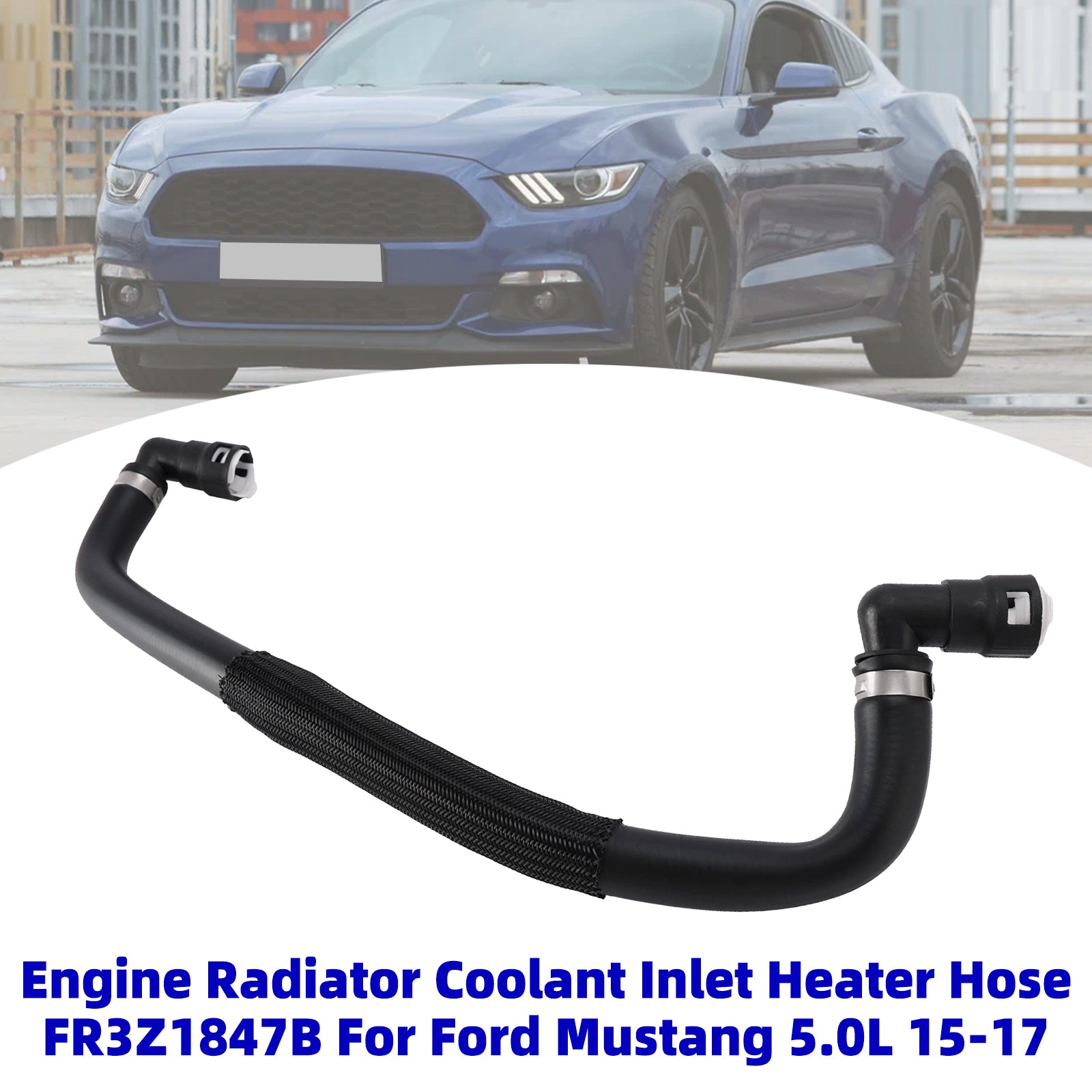 Tuyau de Chauffage d'Entrée de Liquide de Radiateur FR3Z1847B Pour Ford Mustang