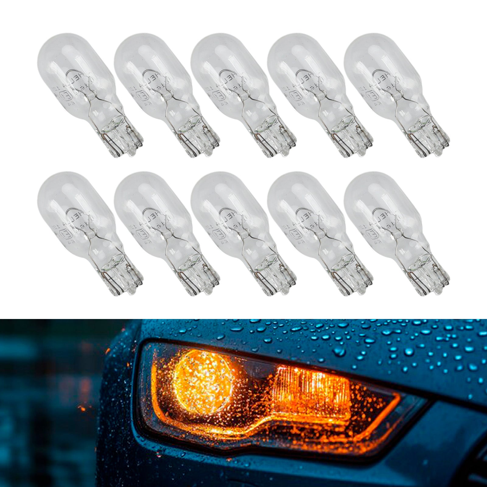 Ampoule Auxiliaire Halogène Voiture W16W 12V 16W Pour HELLA 8GA 008 246-001