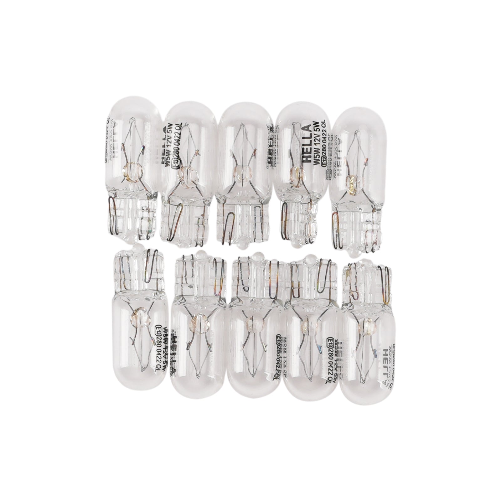 Ampoule Auxiliaire Halogène Voiture W5W T10 12V 5W Pour HELLA 8GP 178 560-081