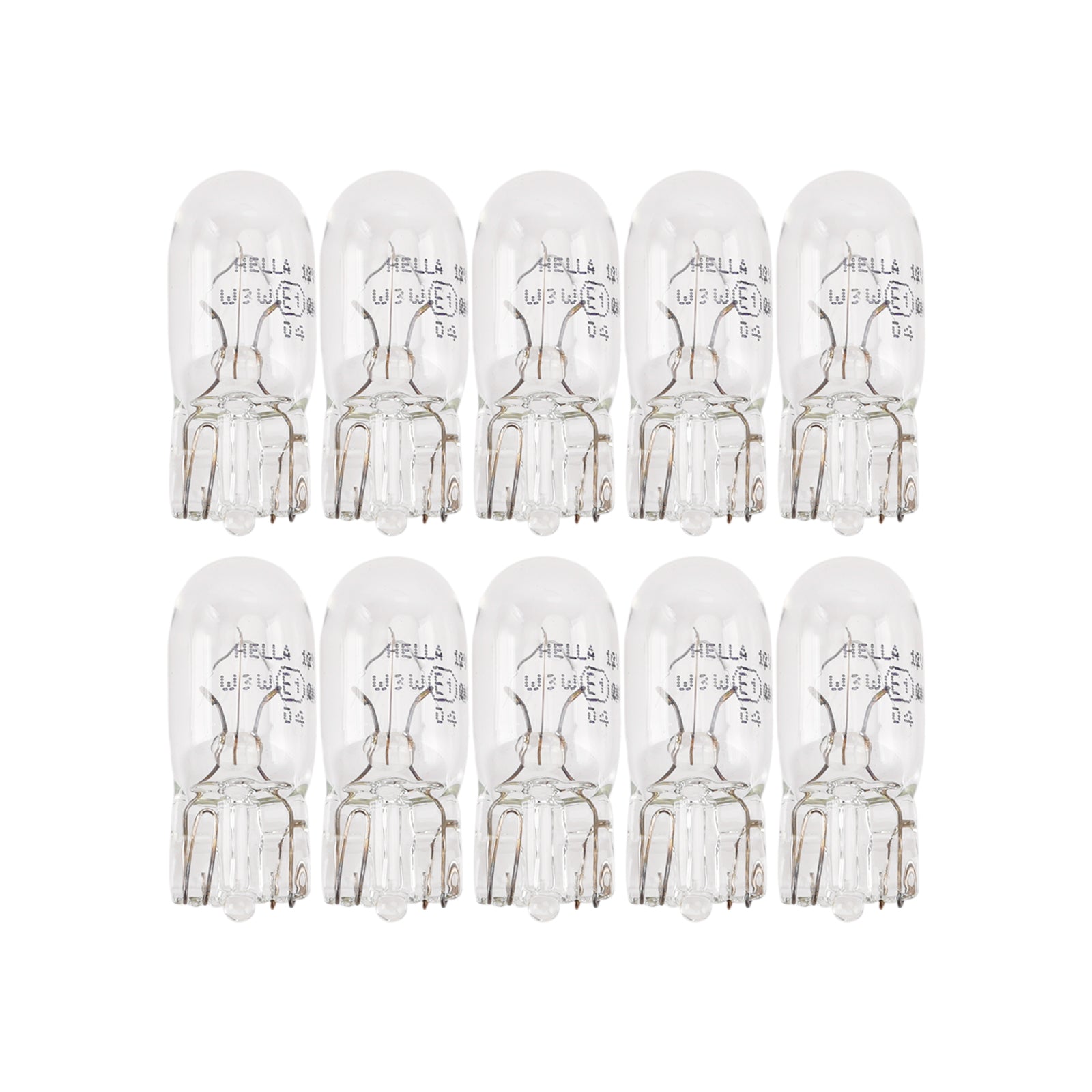 Ampoule Auxiliaire Halogène Voiture W3W T10 12V 3W Pour HELLA 8GP 003 594-141